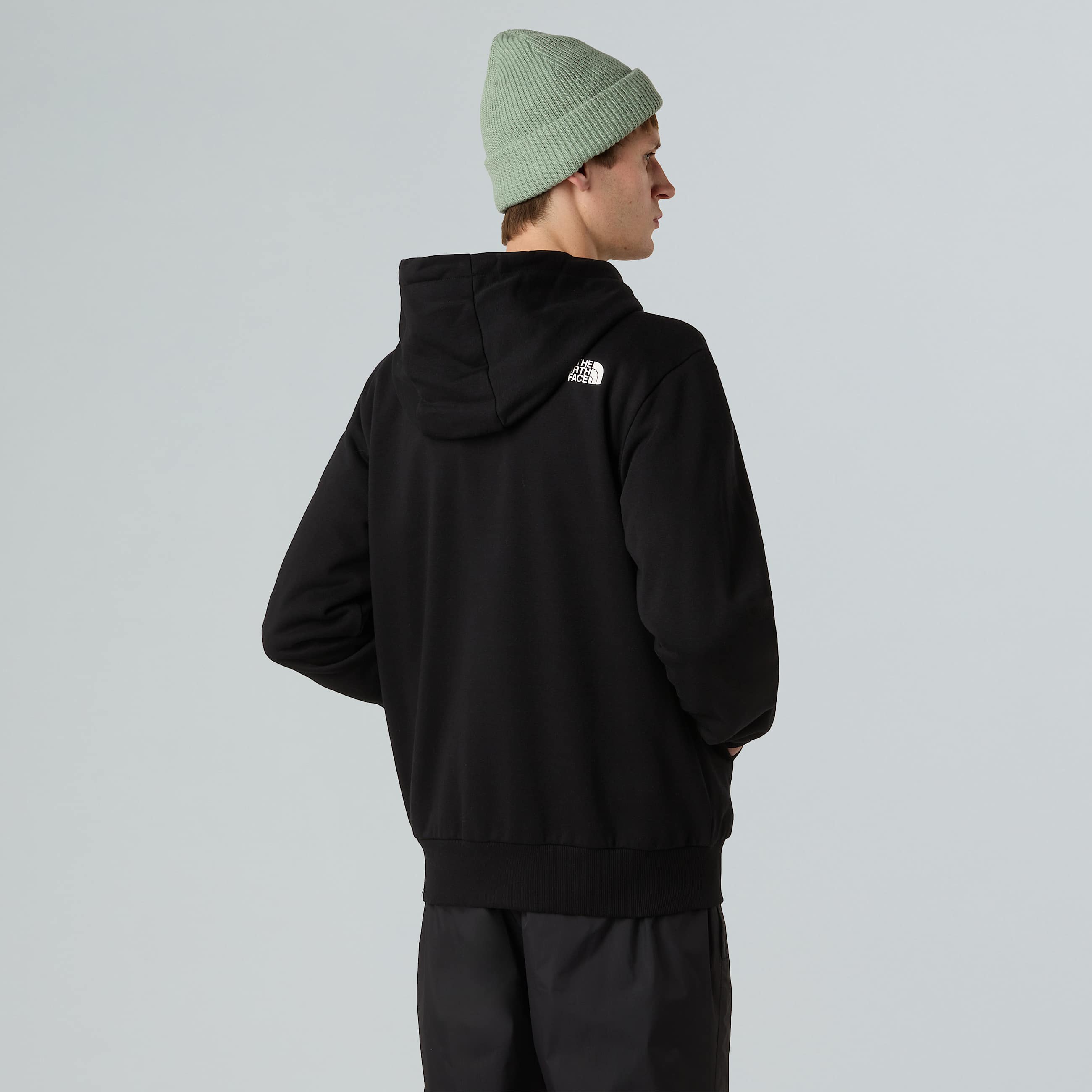 Simple Dome Full-Zip Hoodie