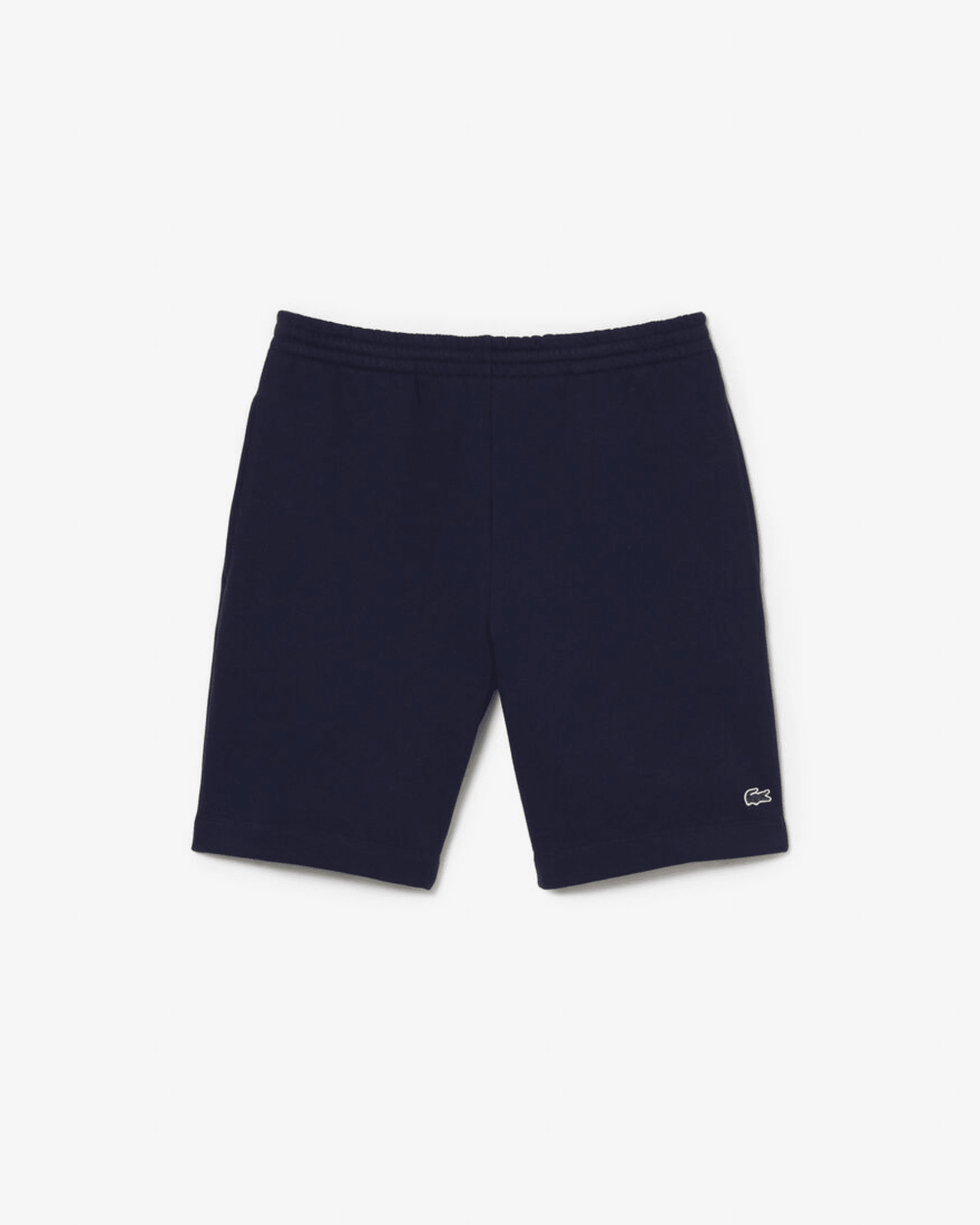 Organic Brushed Cotton Fleece Şort - Lacivert