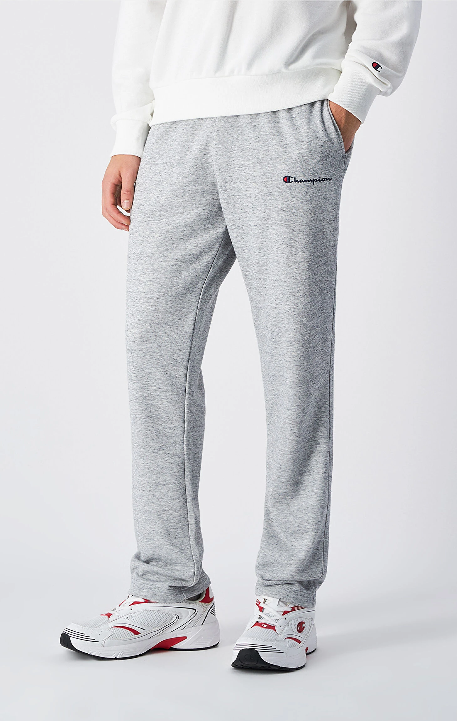 Bol Paça Eşofman Altı - Gri