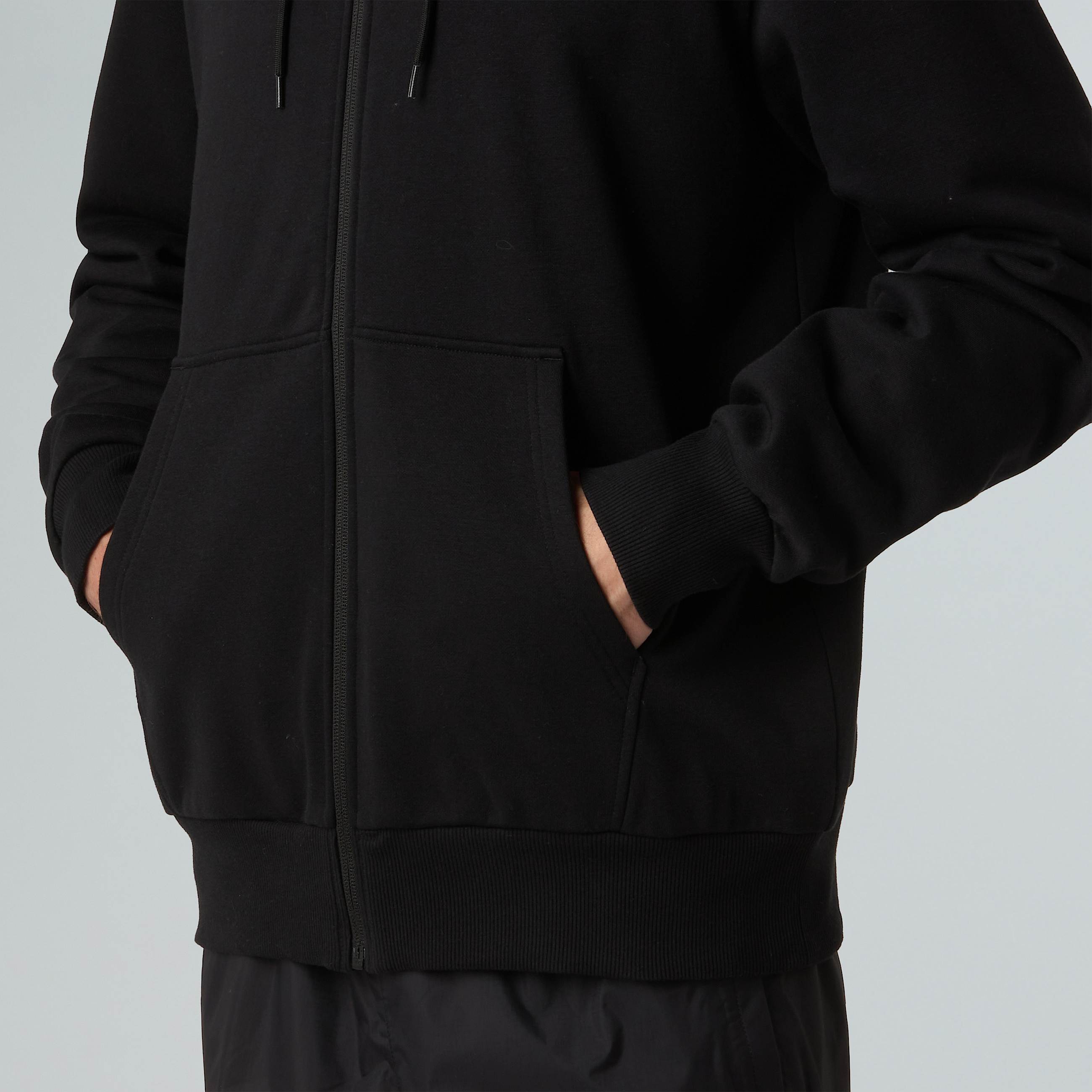 Simple Dome Full-Zip Hoodie