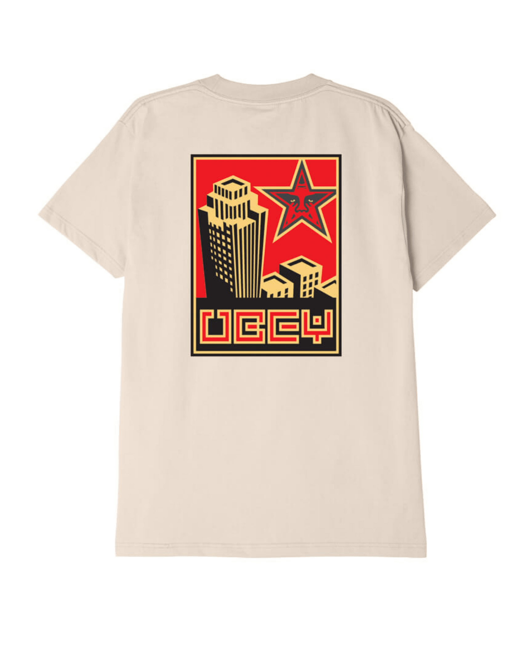 Building Classic T-Shirt - Bej