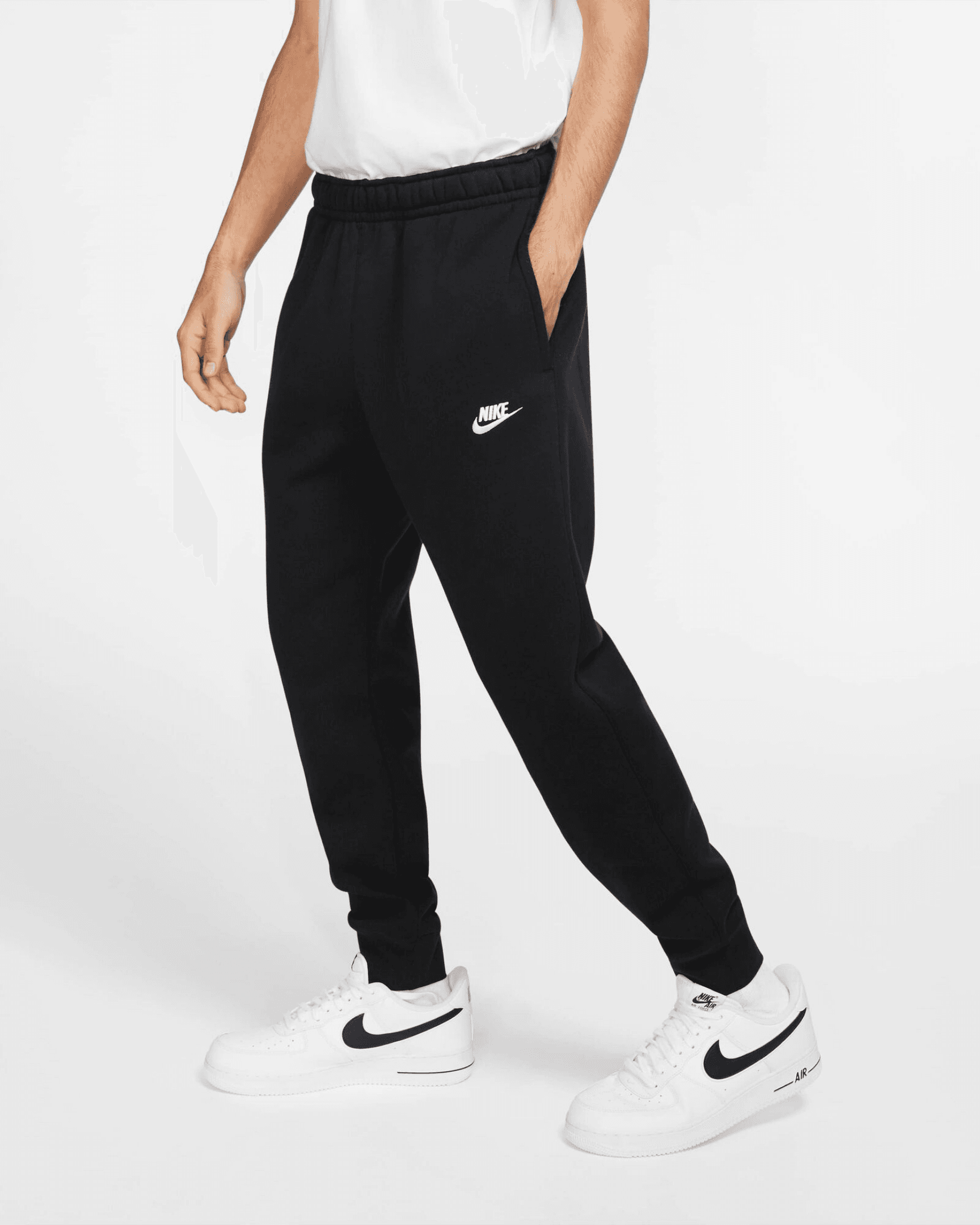 Club Fleece Eşofman Altı - Siyah