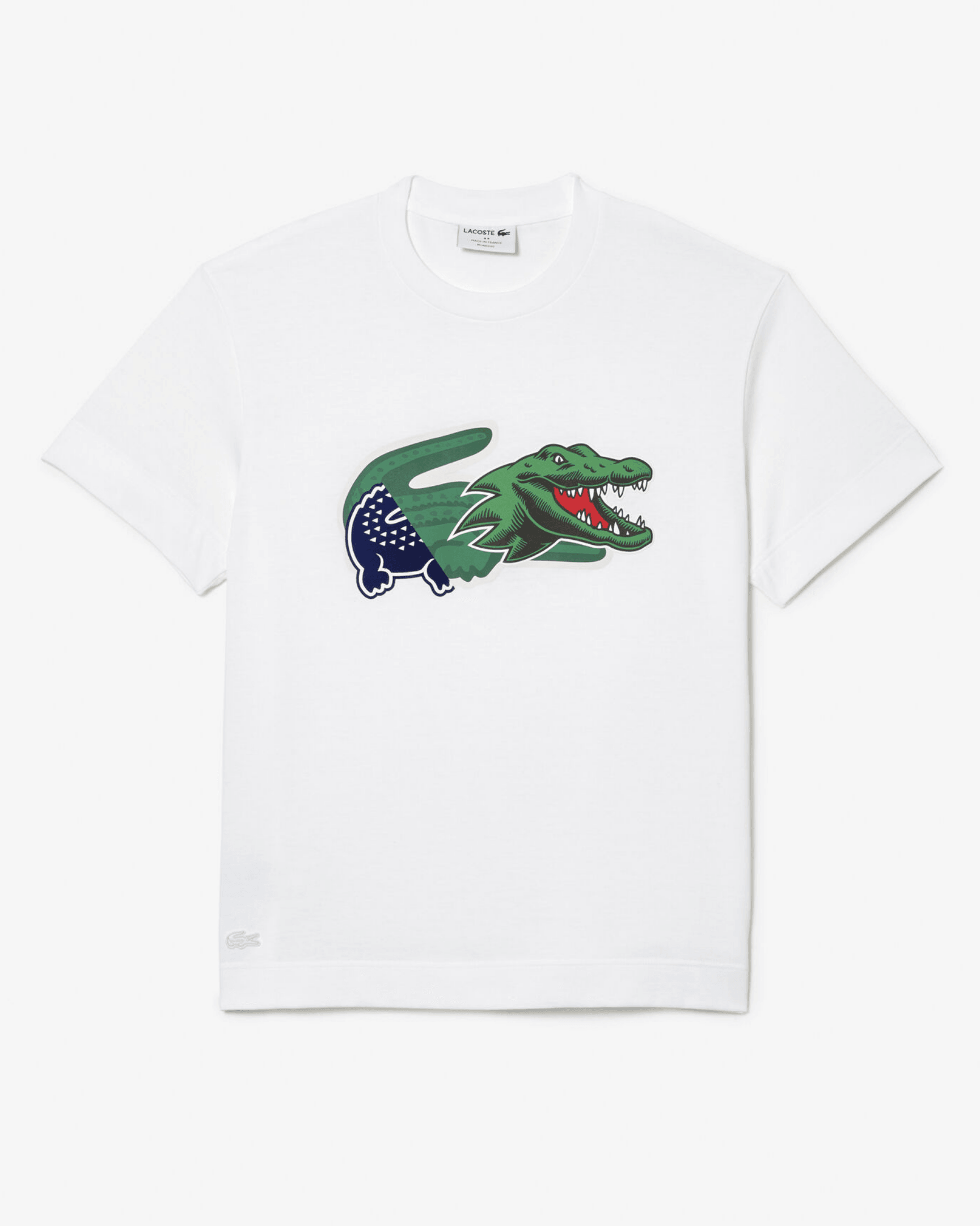 Crocodile Tişört - Beyaz