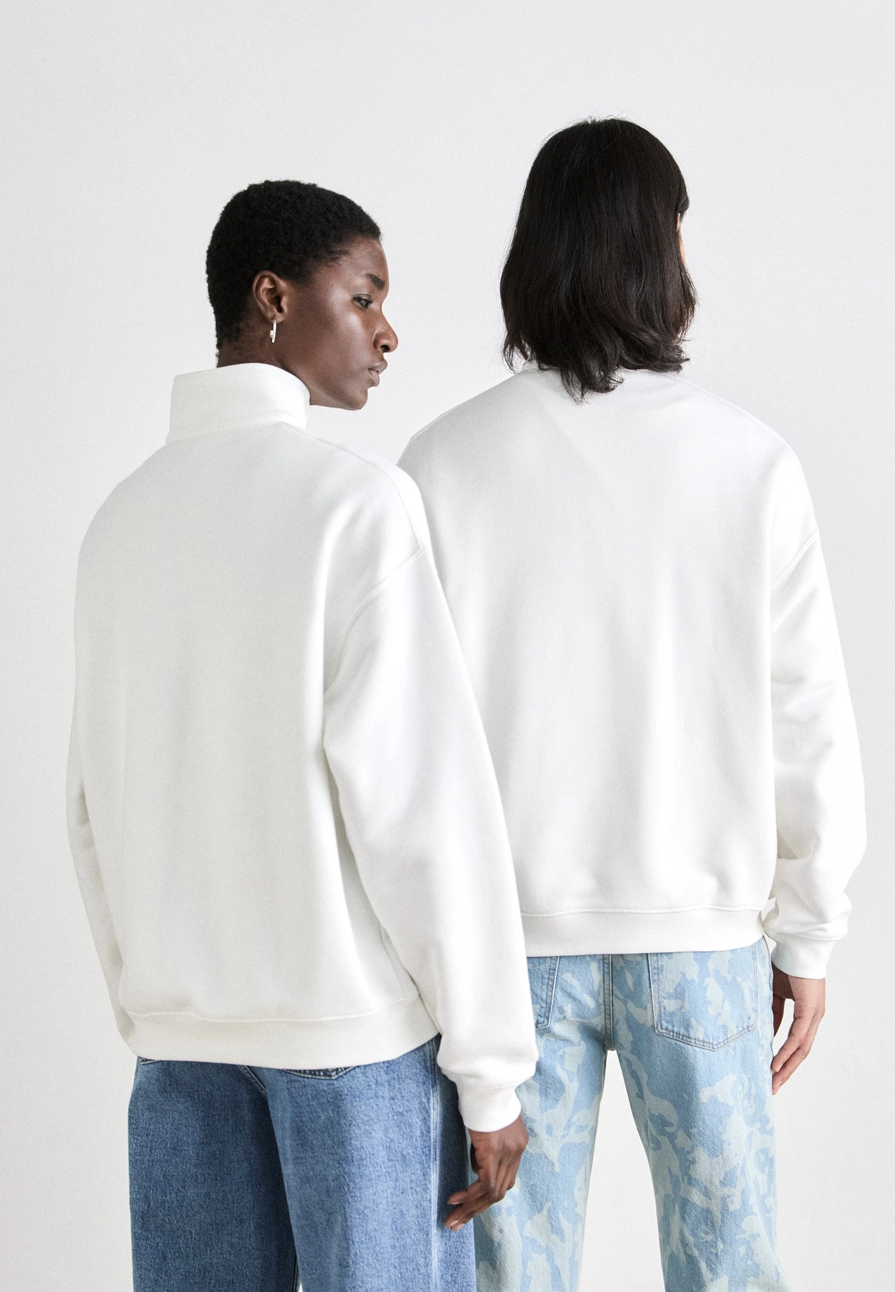 Yarım Fermuarlı Sweatshirt