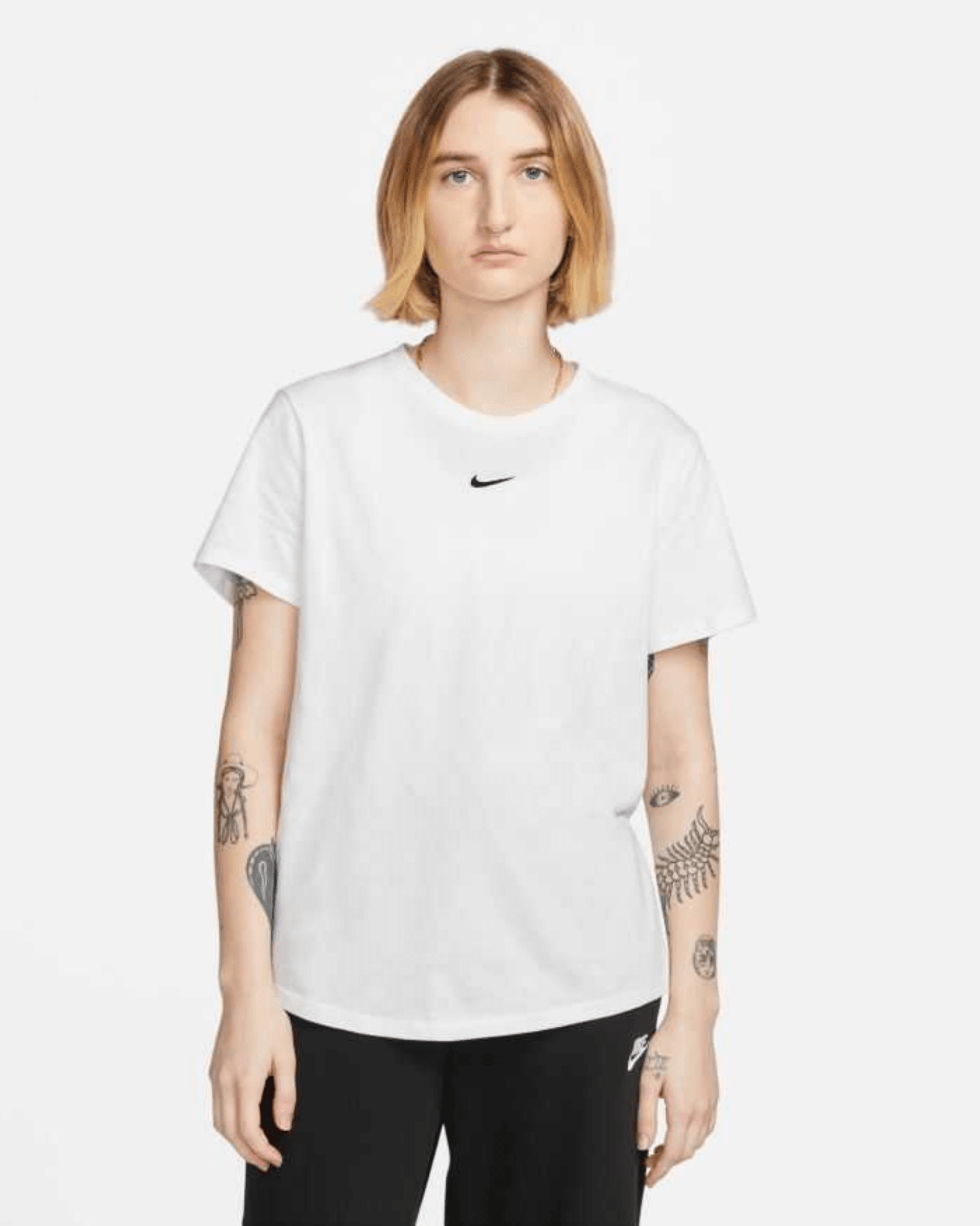 Swoosh T-Shirt - Beyaz