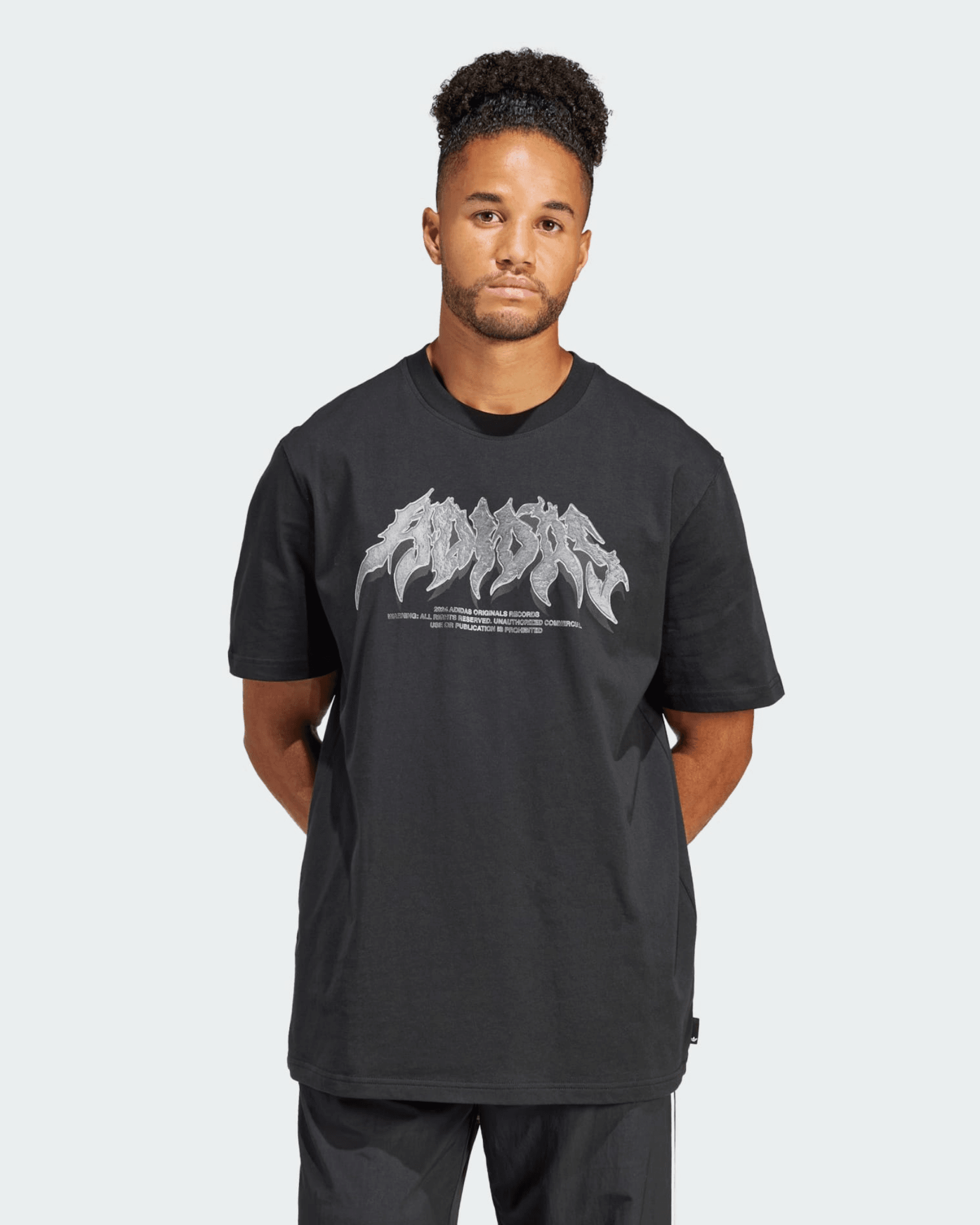 Flames Concert T-Shirt - Siyah
