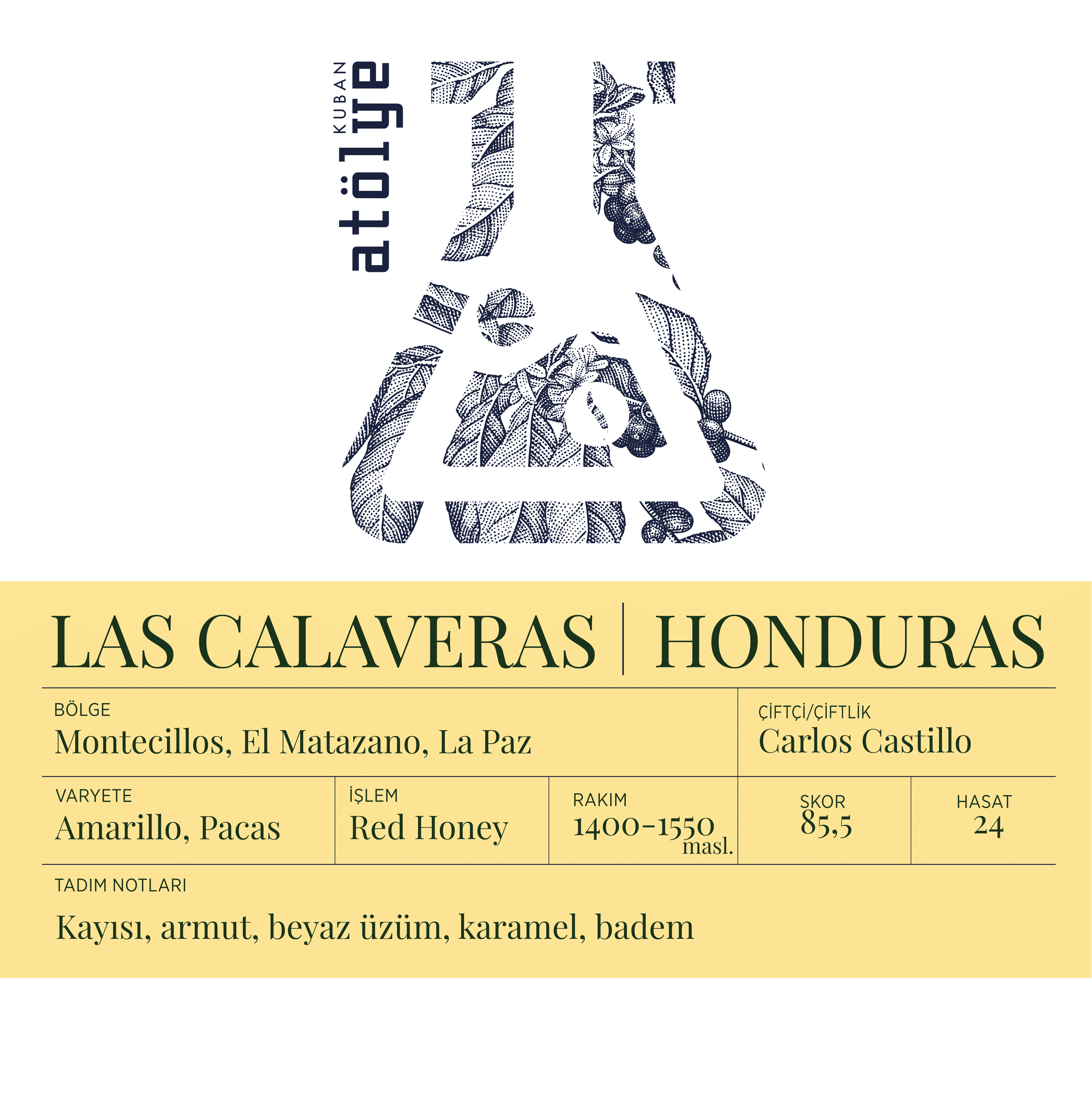 HONDURAS LAS CALAVERAS RED HONEY