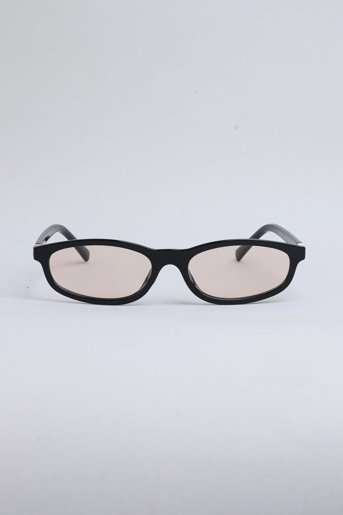 Melon Geometrik İnce Güneş Gözlüğü - Nude