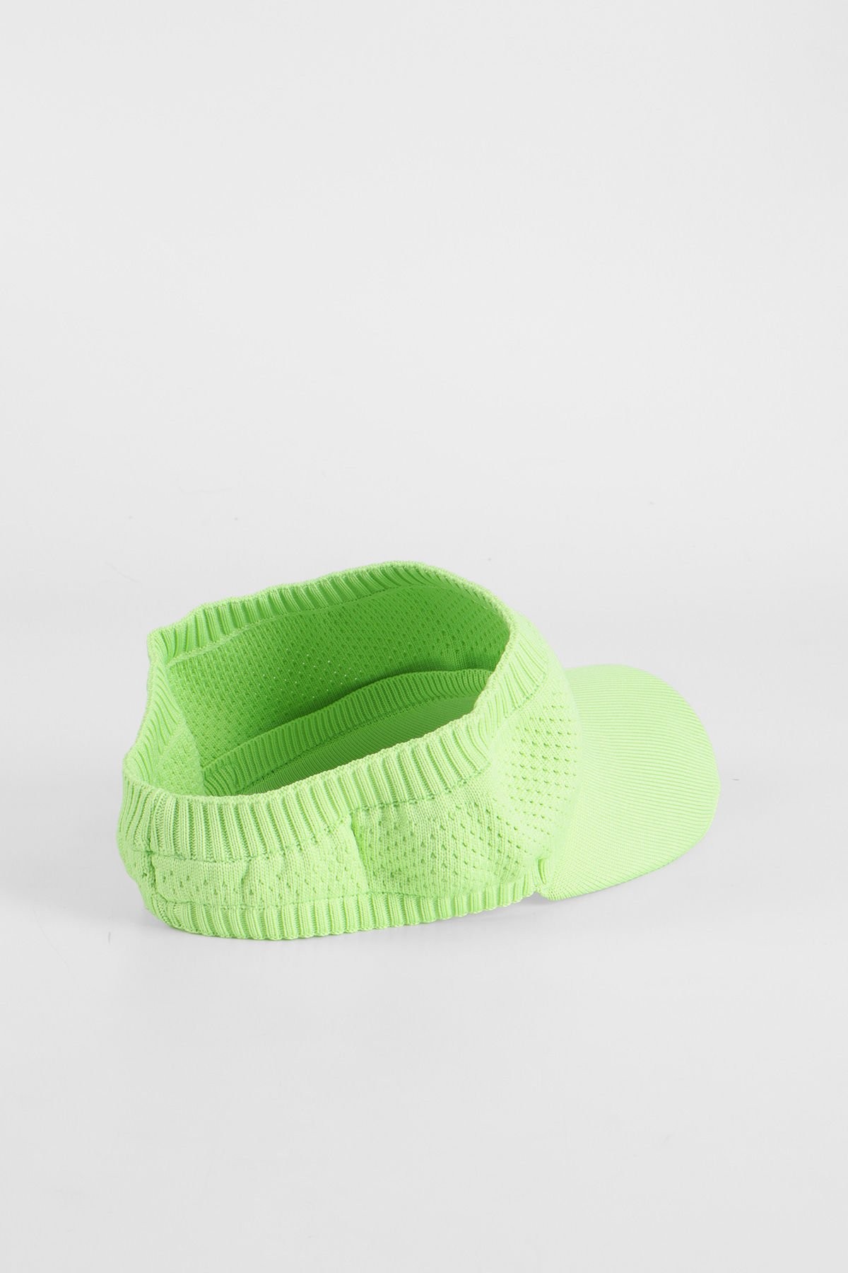 Triko Vizör Tenis Şapka - Yeşil