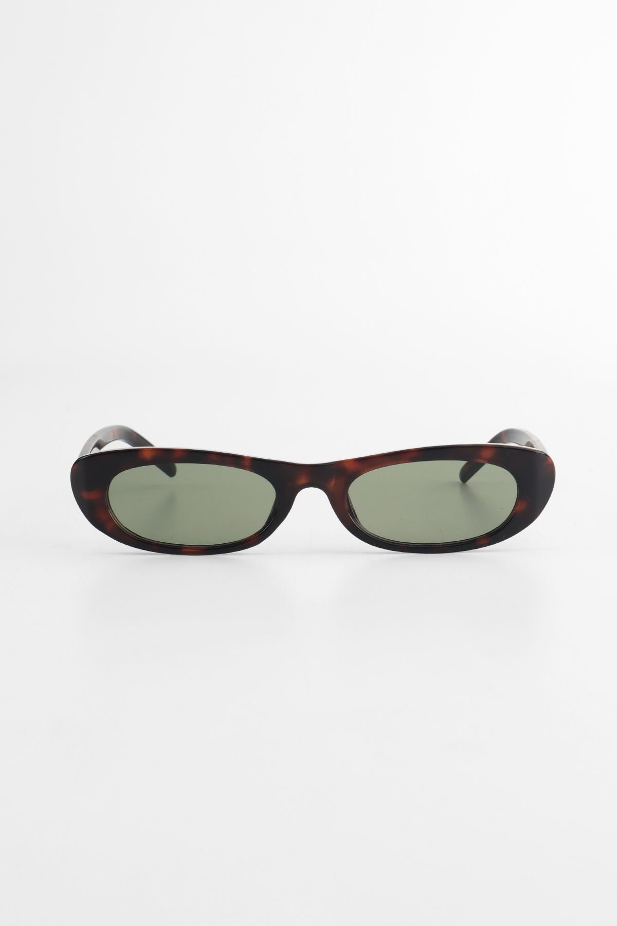 Luxxe Cateye Güneş Gözlüğü - Leopar Yeşil