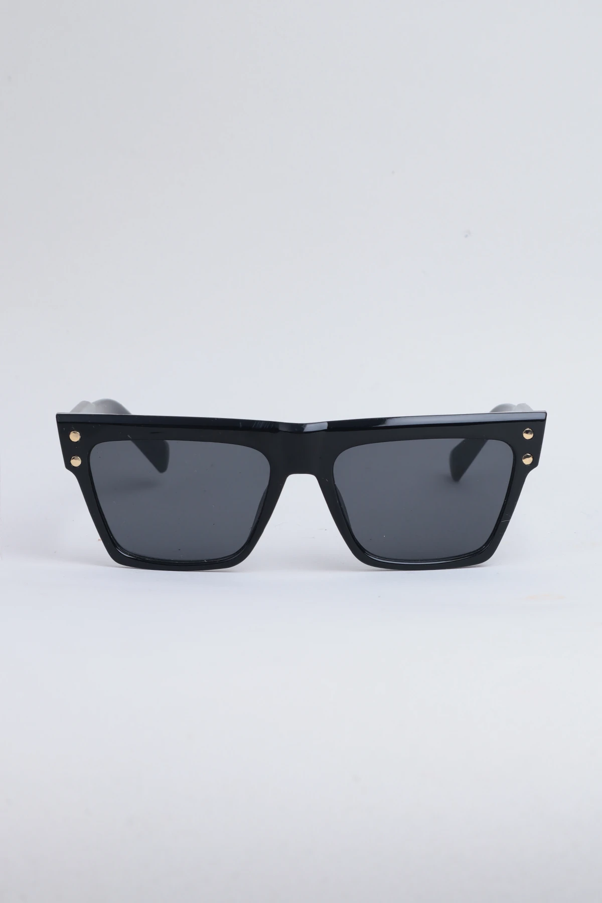 Nulin Kemik Dikdörtgen Güneş Gözlüğü - Siyah