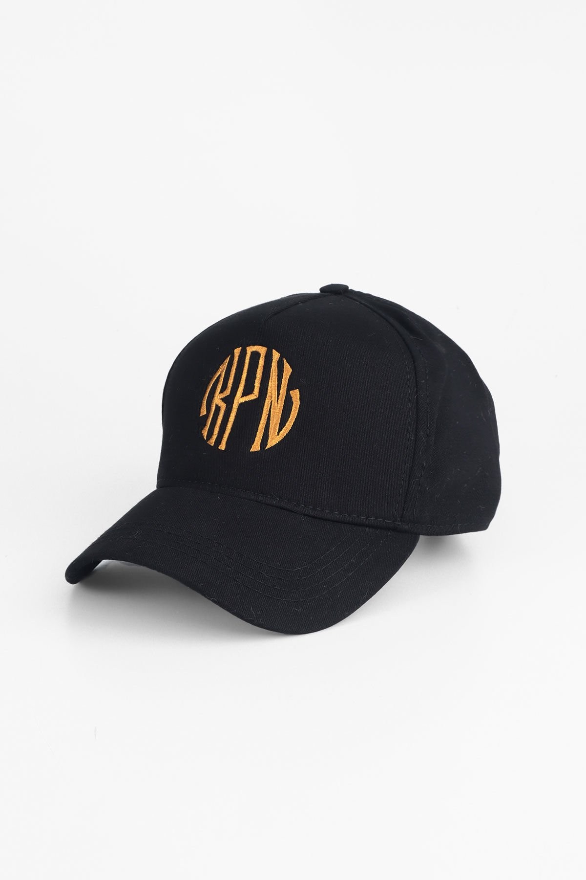 Kpn Gold Logolu Kapin Baseball Cap Şapka - Siyah