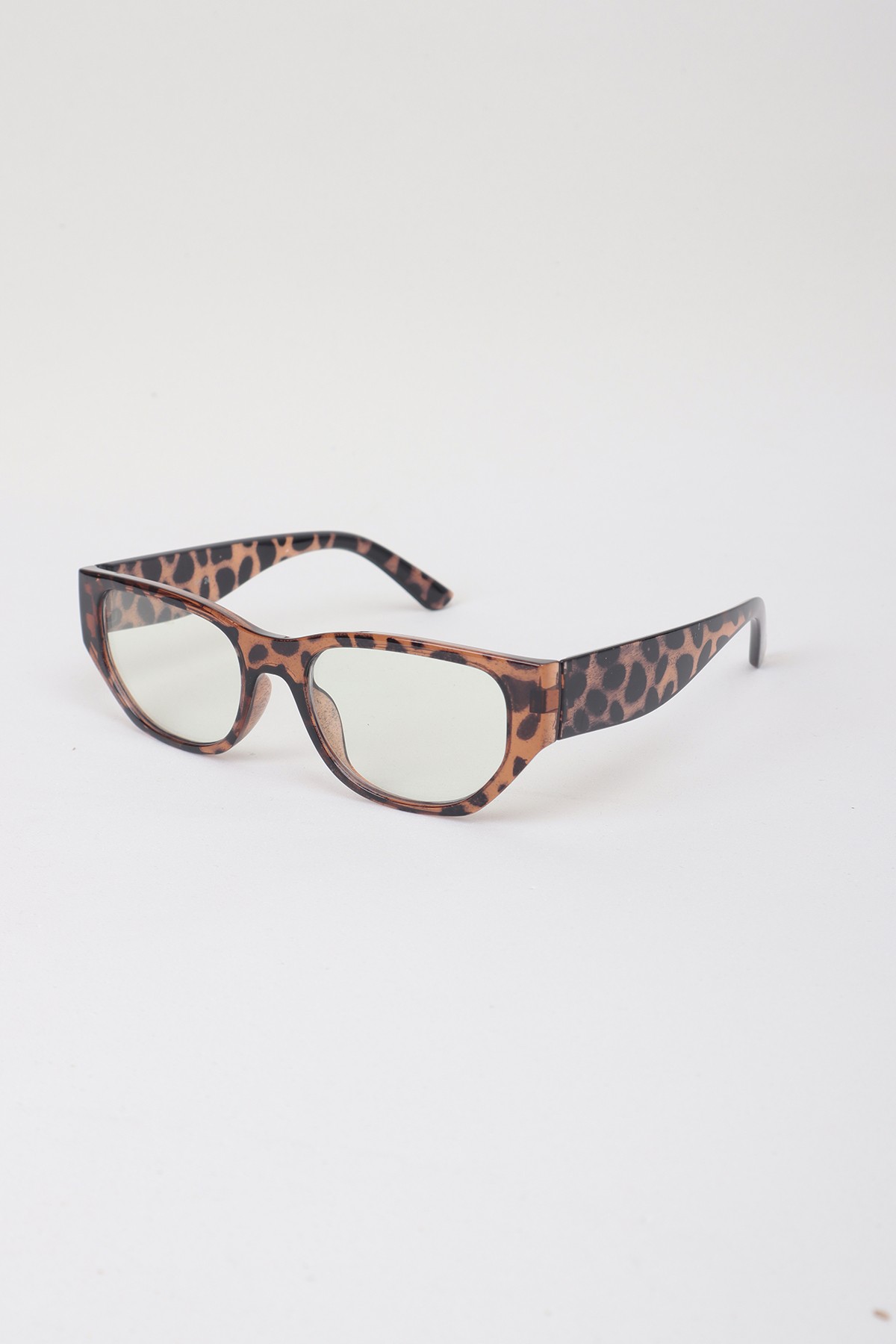 Lunette Leopar Çerçeve Mavi Işık Filtreli Koruyucu Gözlük - Blue Block