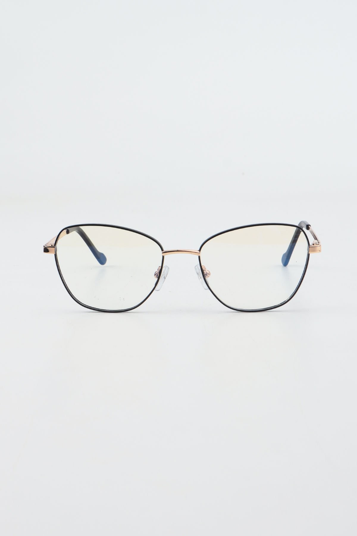 Cateye Çerçeve Mavi Işık Koruyucu Gözlük - Blue Block Lens - Siyah