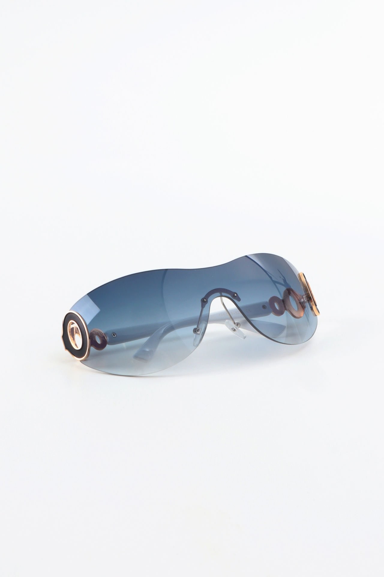 Zero Vintage Oval Güneş Gözlüğü - Lacivert