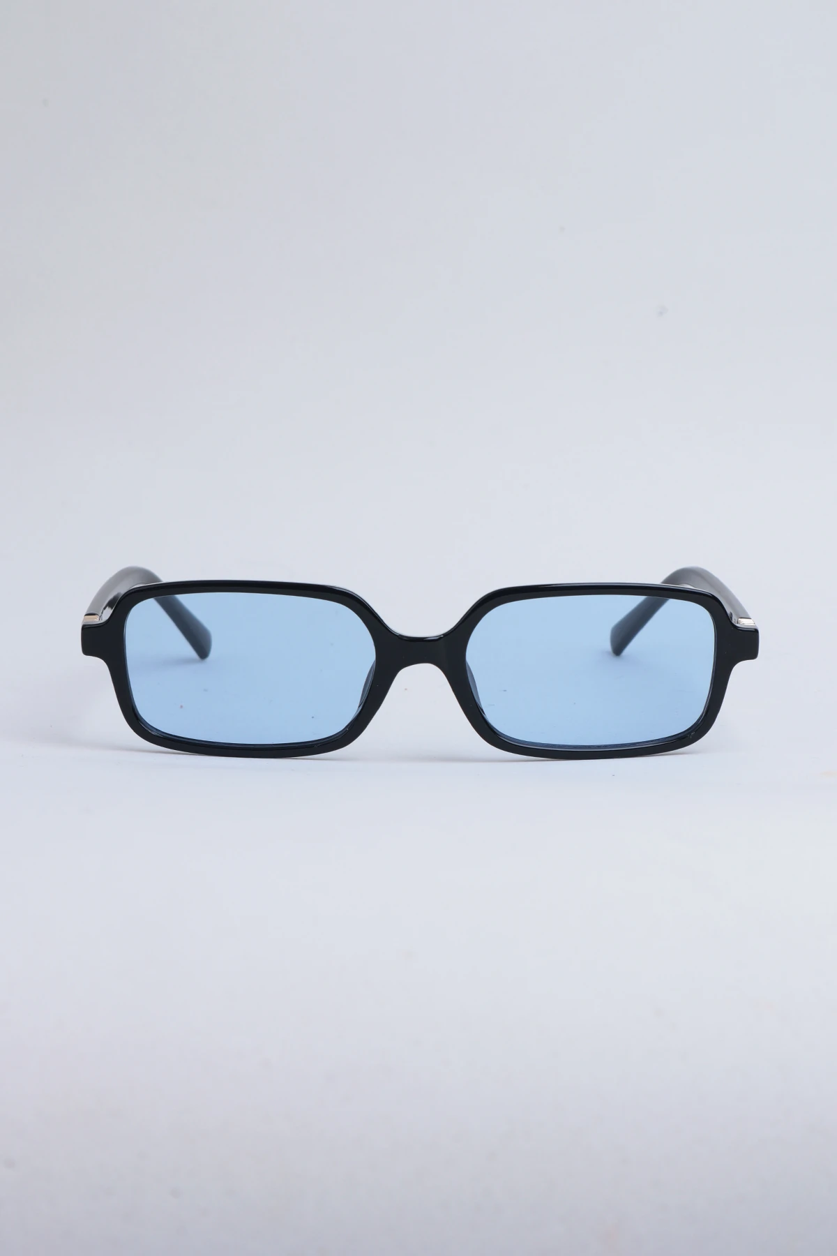 Mino Minimal Dikdörtgen Güneş Gözlüğü - Siyah Mavi