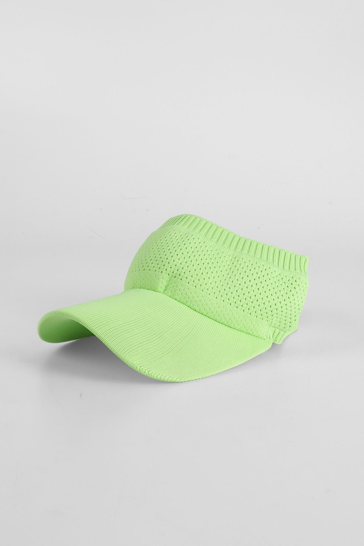 Triko Vizör Tenis Şapka - Yeşil