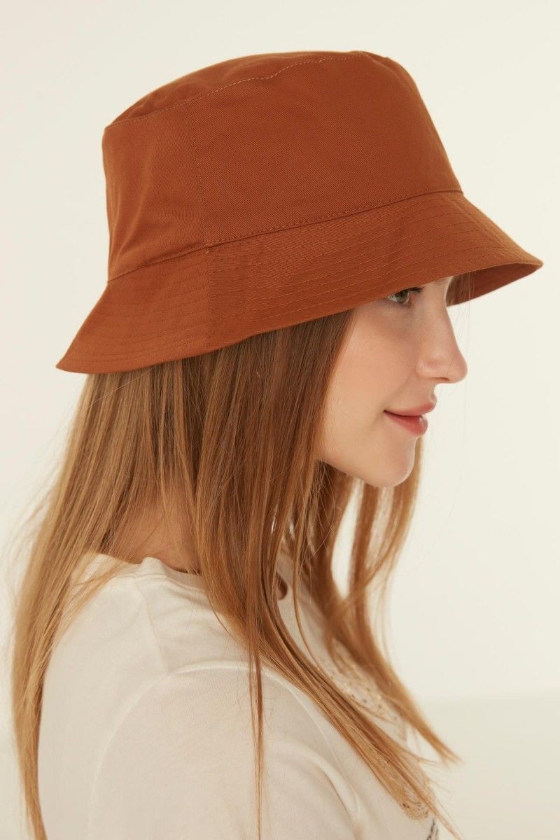 Kahve Bucket Şapka