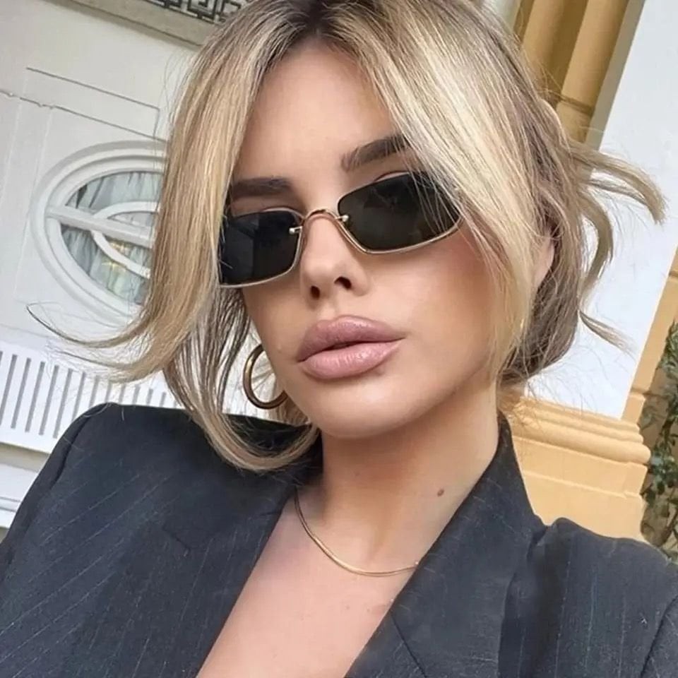 Tasarım Güneş Gözlüğü - Siyah