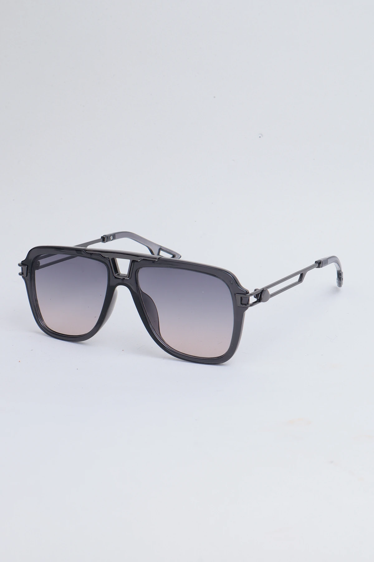 Geometrik Damla Güneş Gözlüğü - Füme