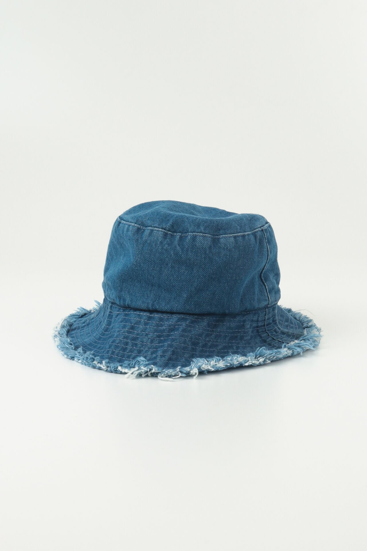 Denim Kot Bucket Şapka - Mavi