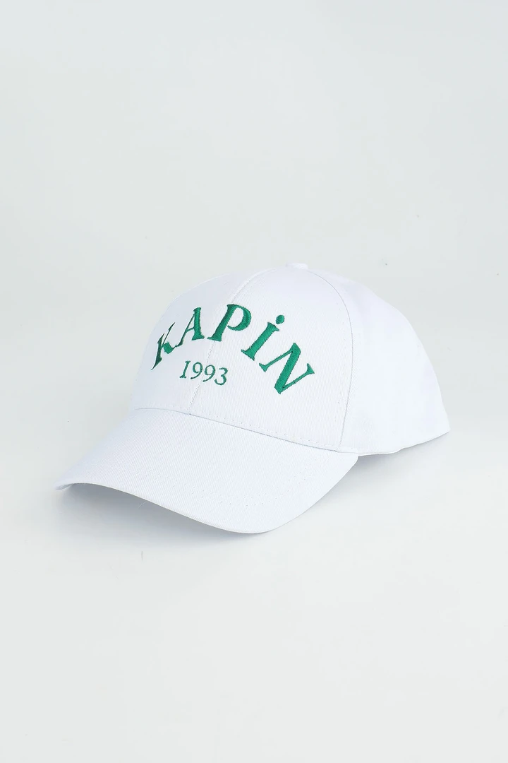Kapin Baseball Cap Şapka - Beyaz