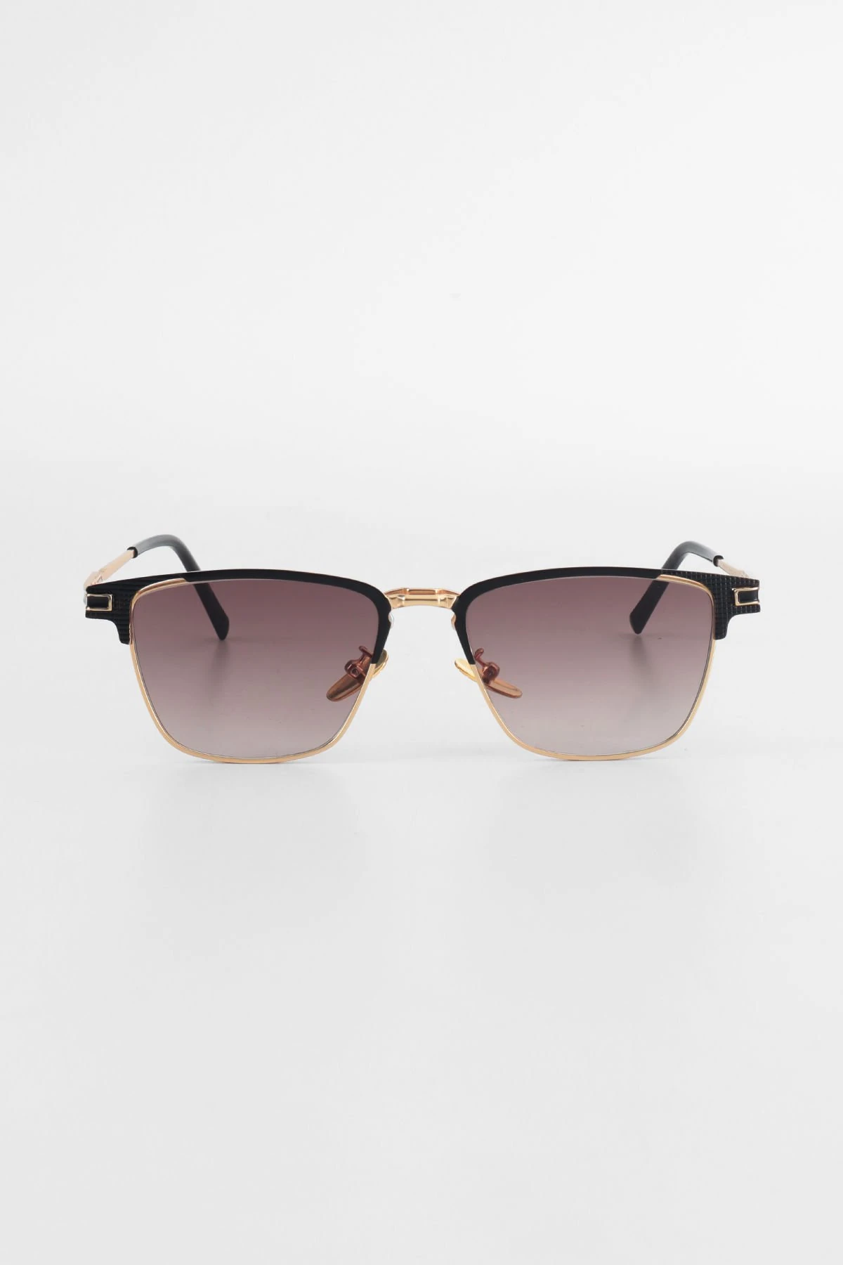 Jake Metal Çerçeve Güneş Gözlüğü - Kahverengi