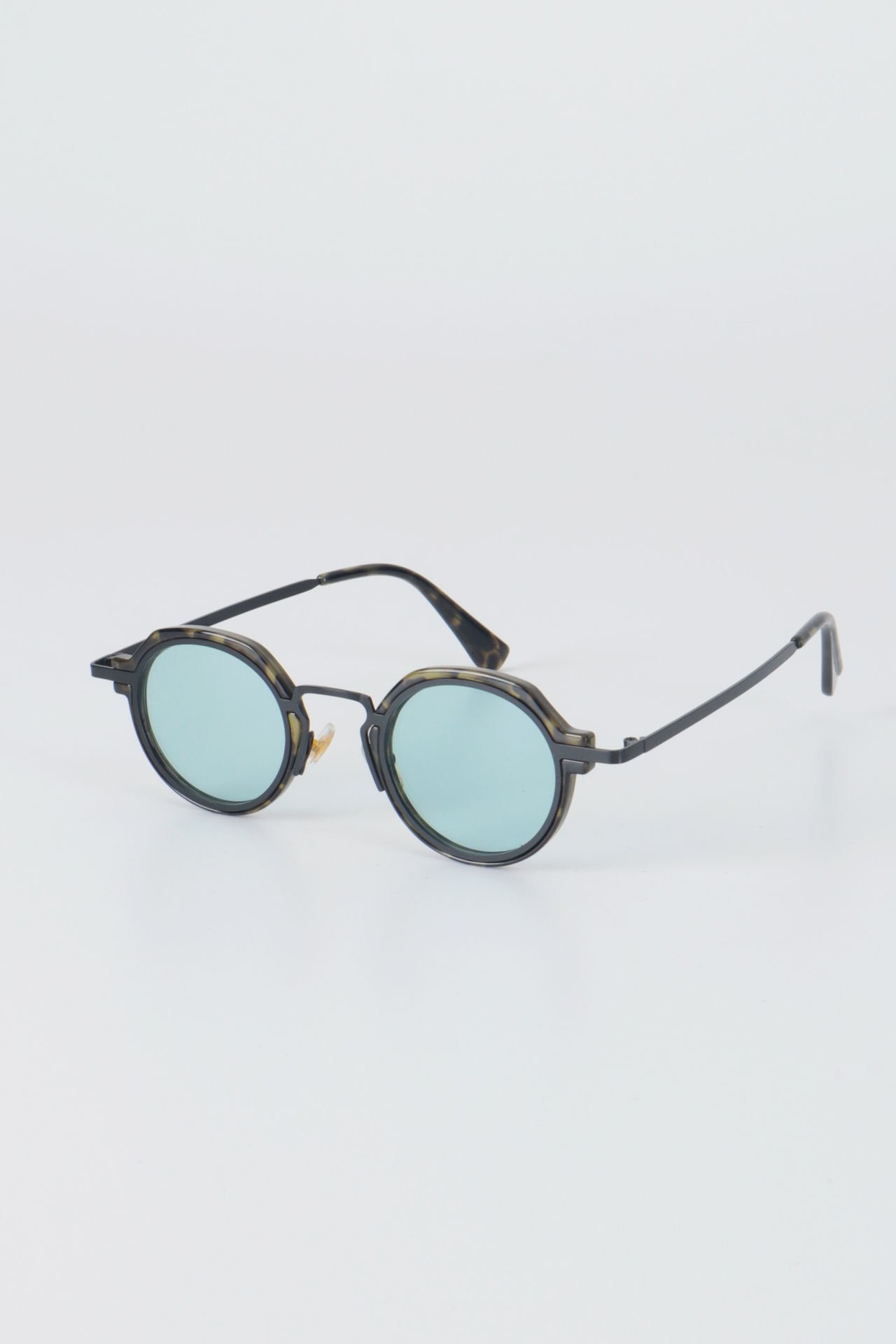 Robin Oval Leopar Güneş Gözlüğü - Mint