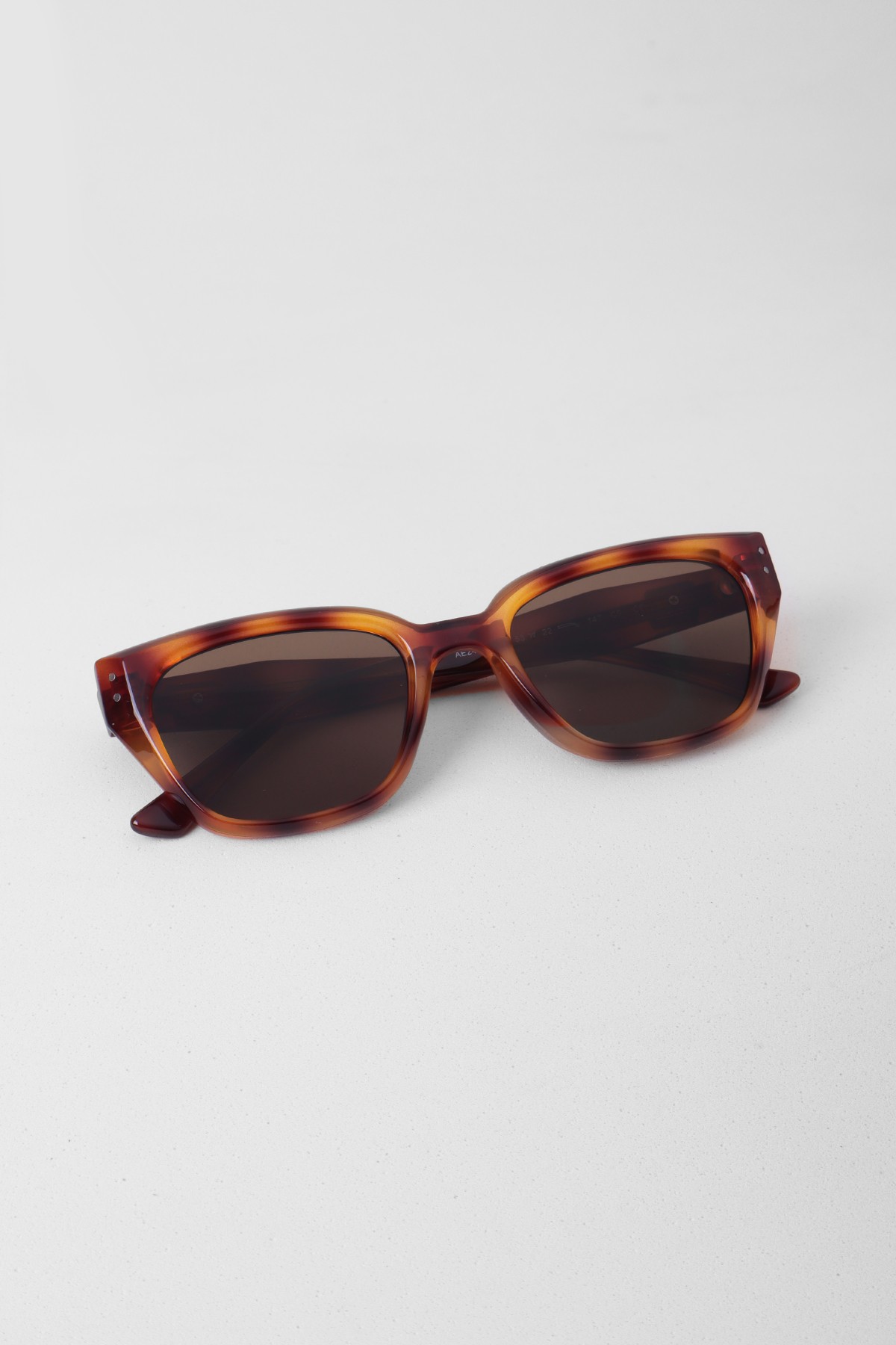 Sera Cateye Retro Kadın Güneş Gözlüğü Asetat Premium Çerçeve - Leopar