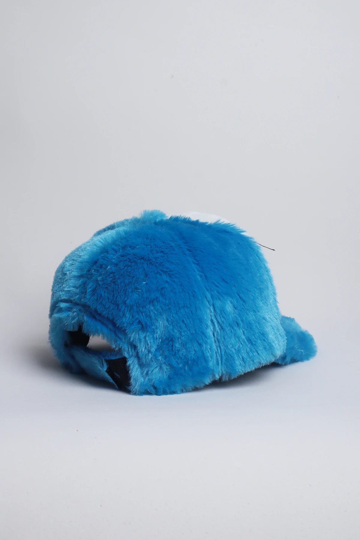 Exo Nakışlı Peluş Mavi Şapka