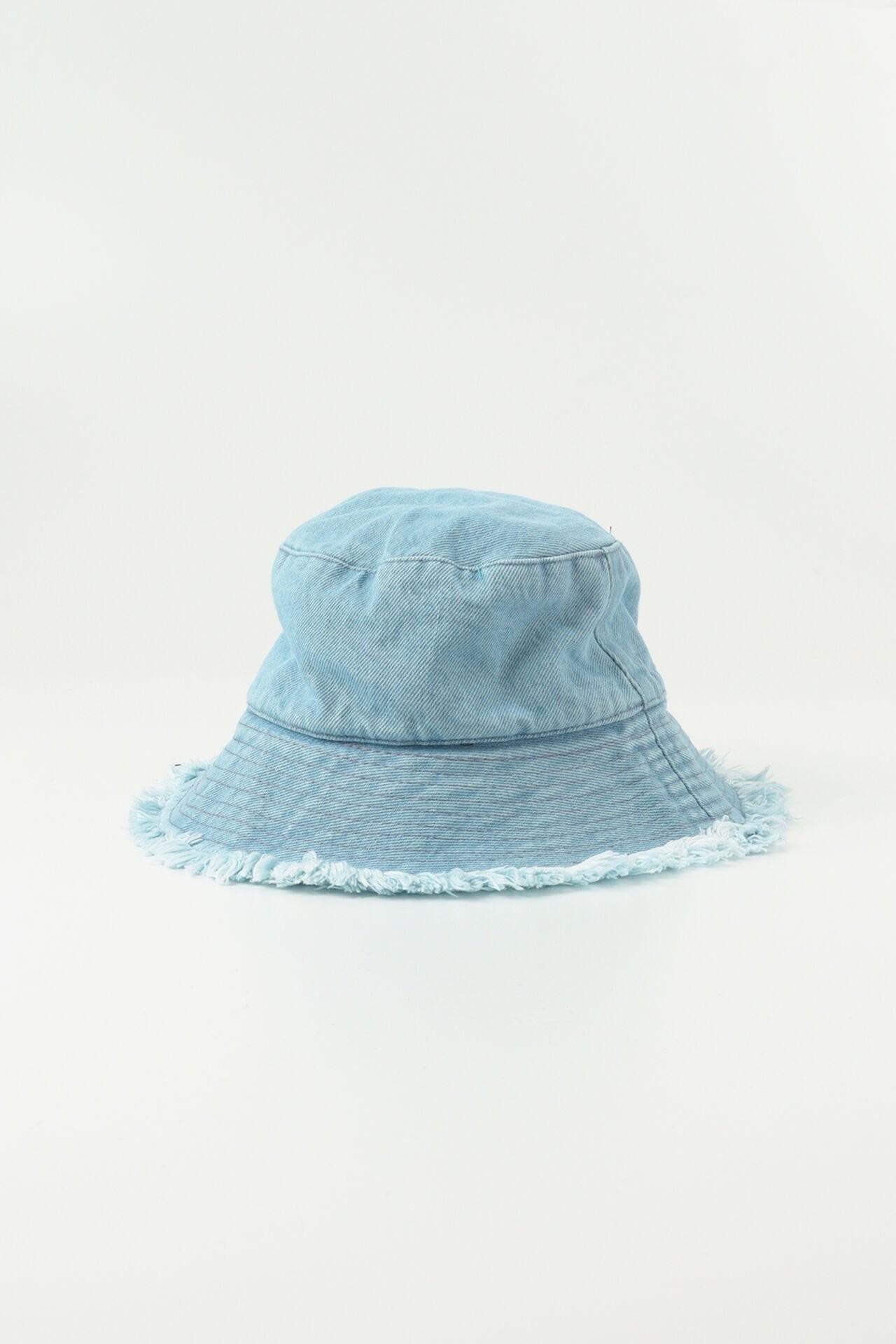 Denim Kot Bucket Şapka - Buz Mavi