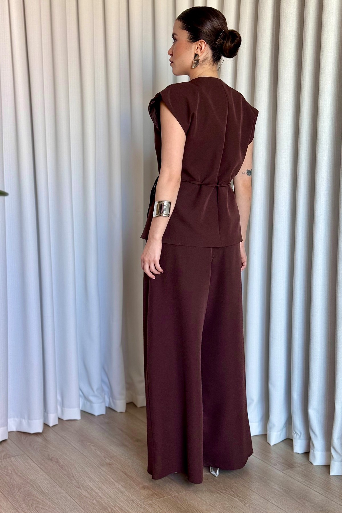 Premium Alt Üst Takım - Acı kahve