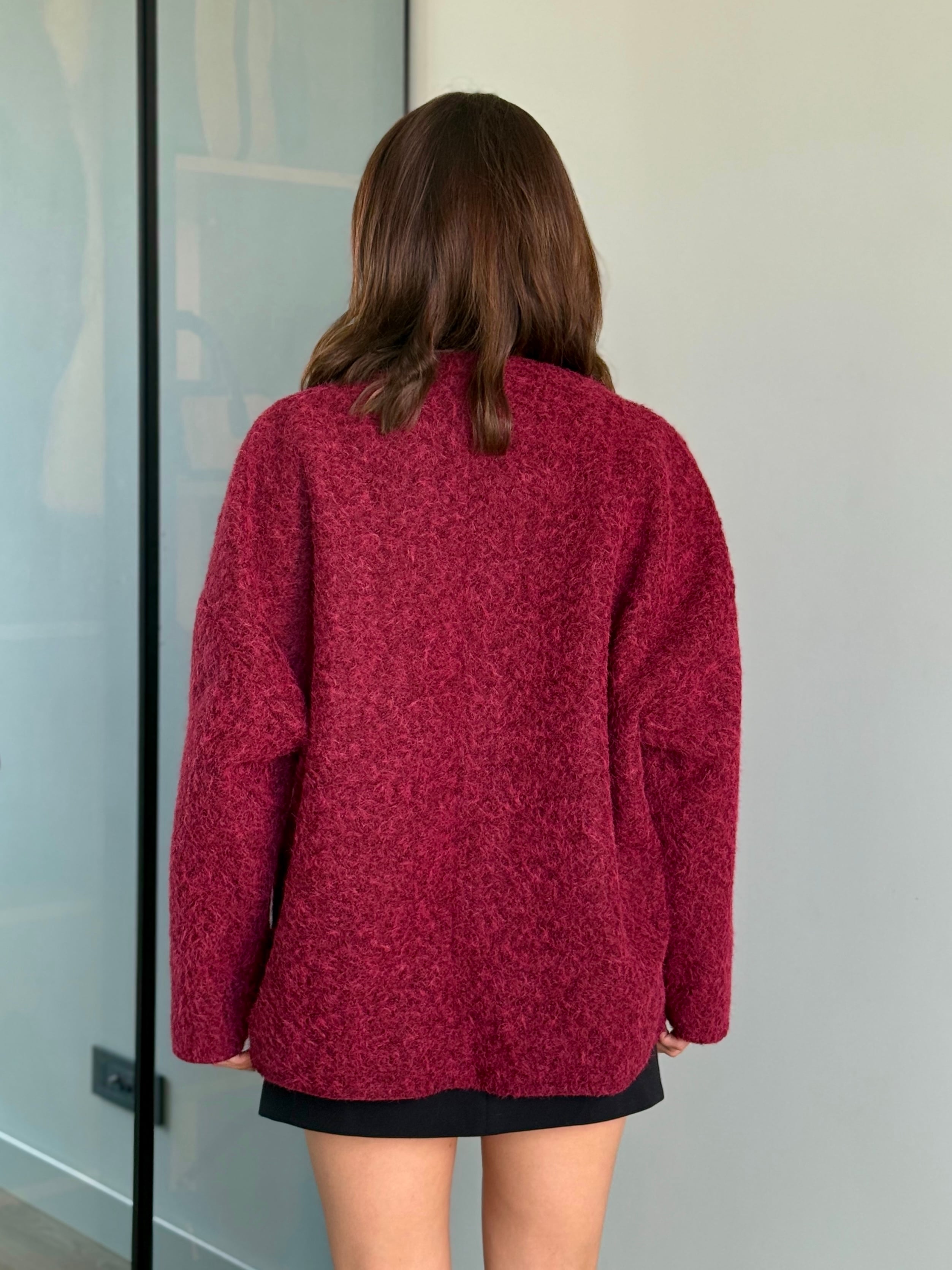 Keçe Kaban - Bordo