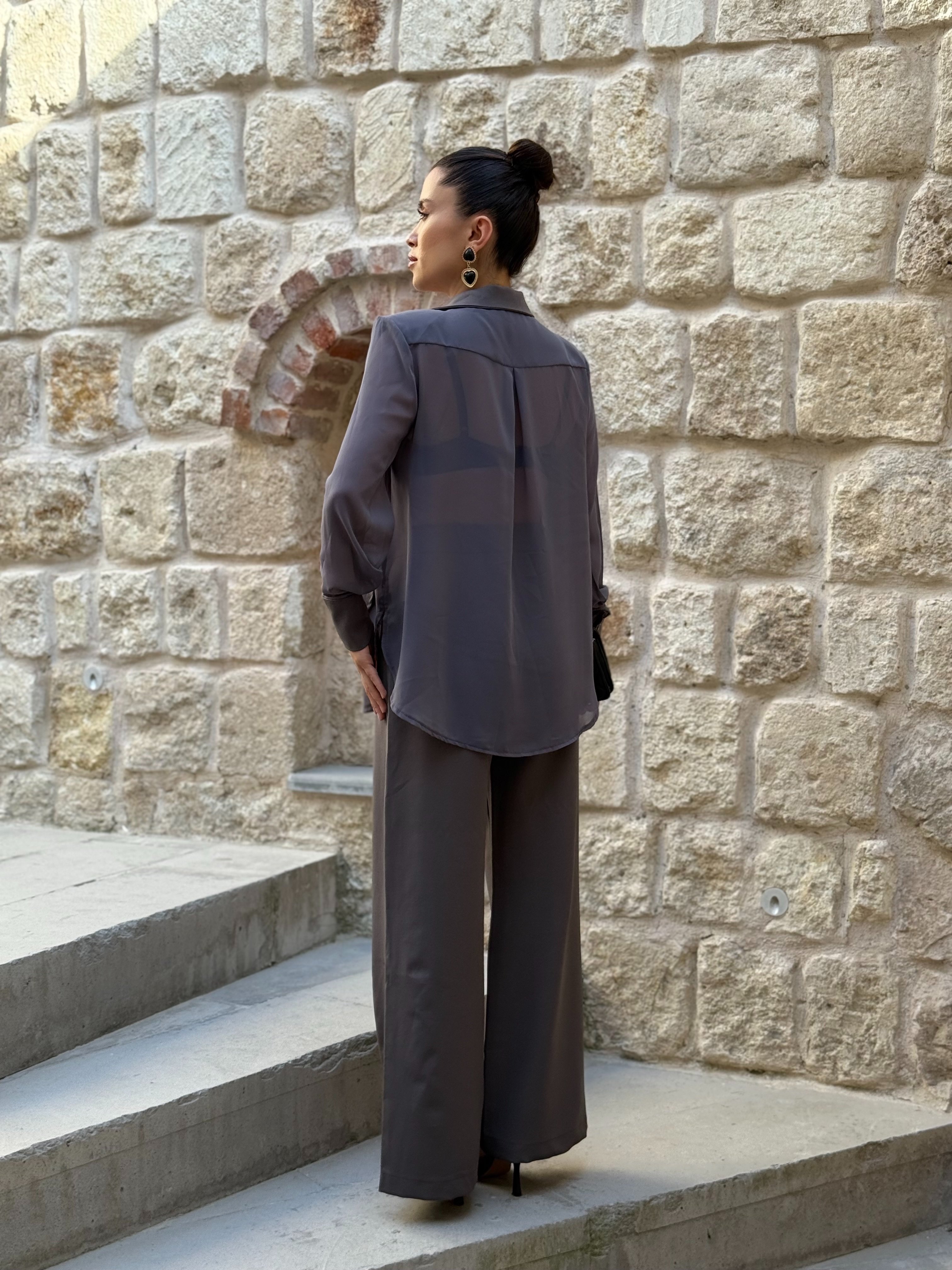 Modern Takım - Gri