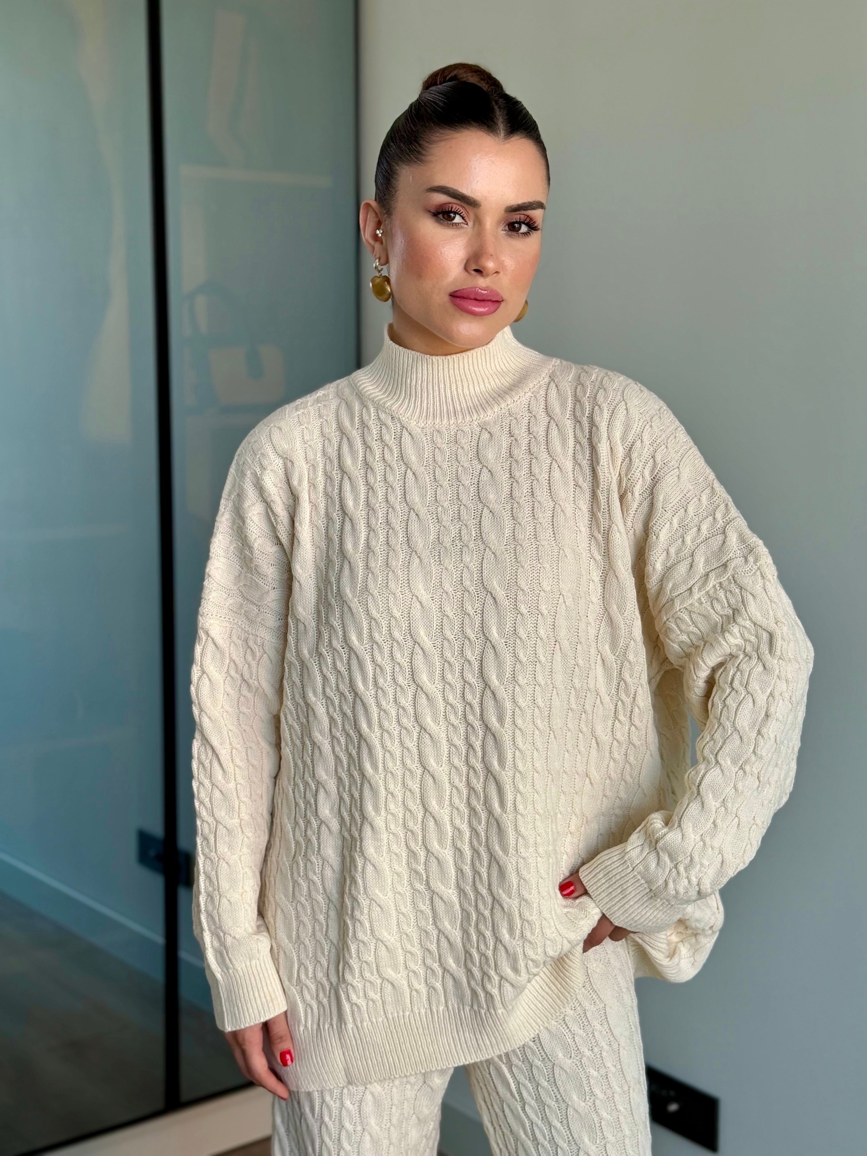 Oversize Triko Set 