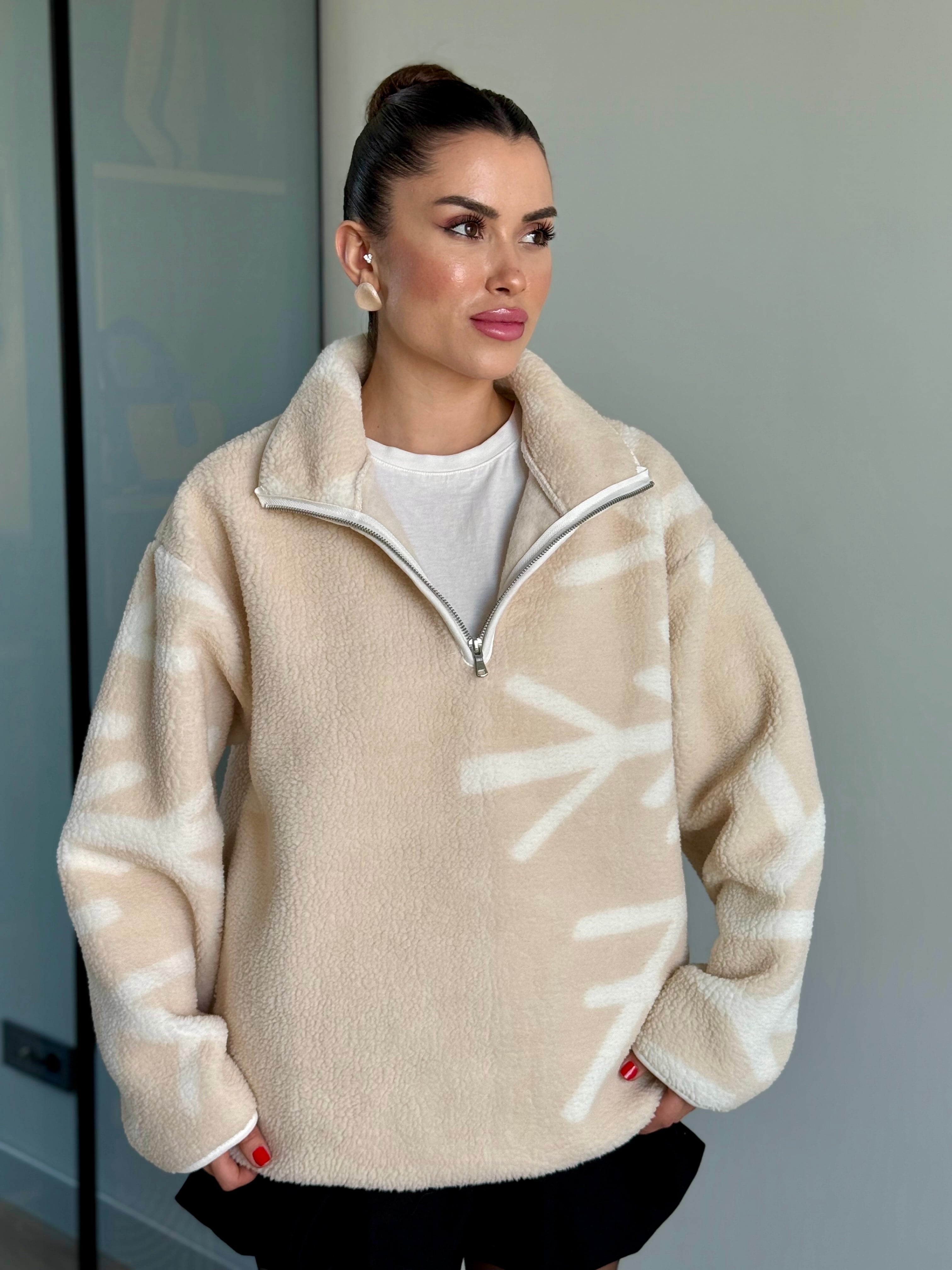 Peluş Polar - krem
