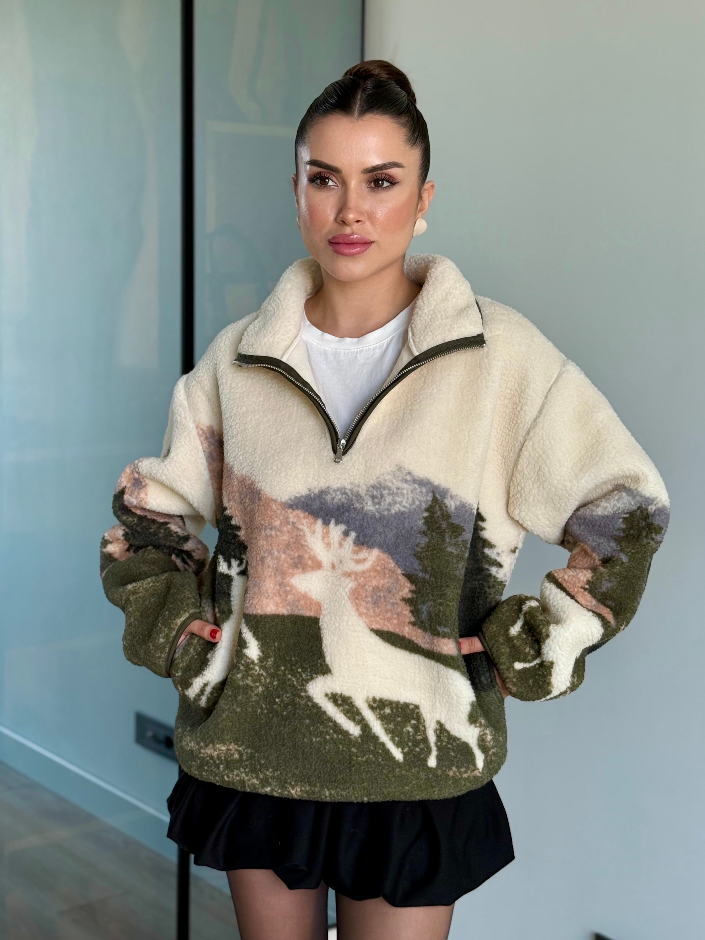 Peluş Polar - yeşil