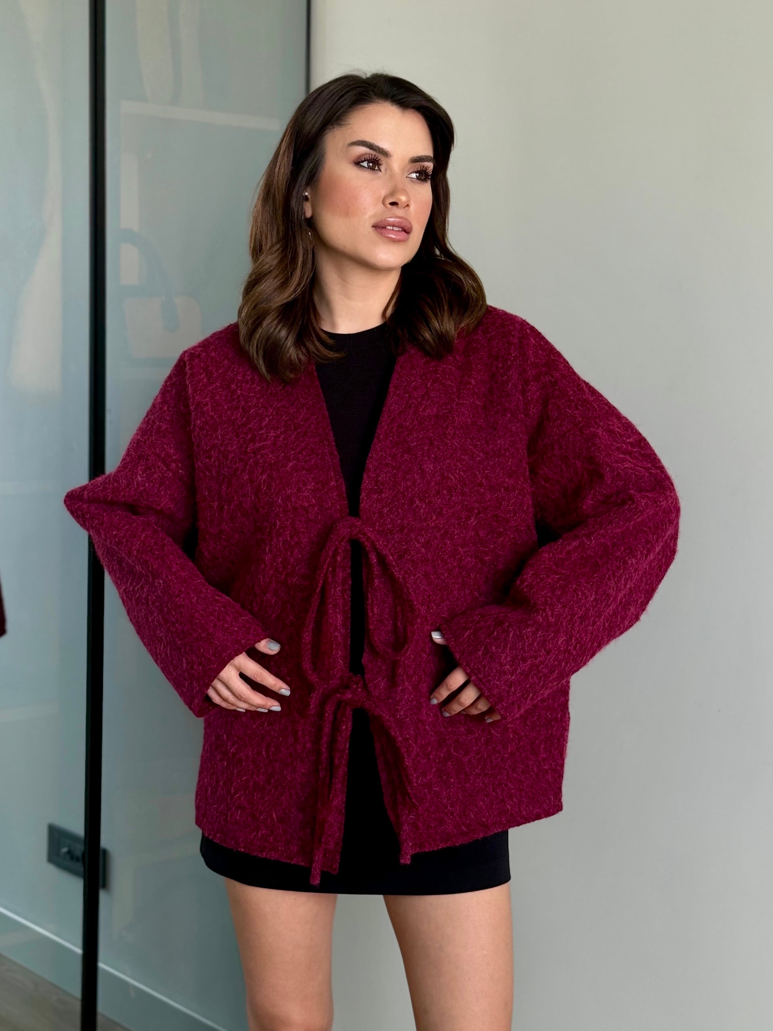 Keçe Kaban - Bordo