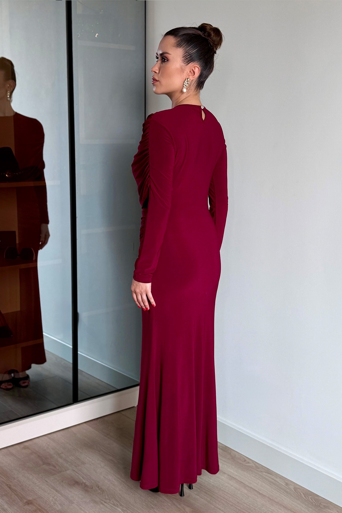 Drape Elbise 