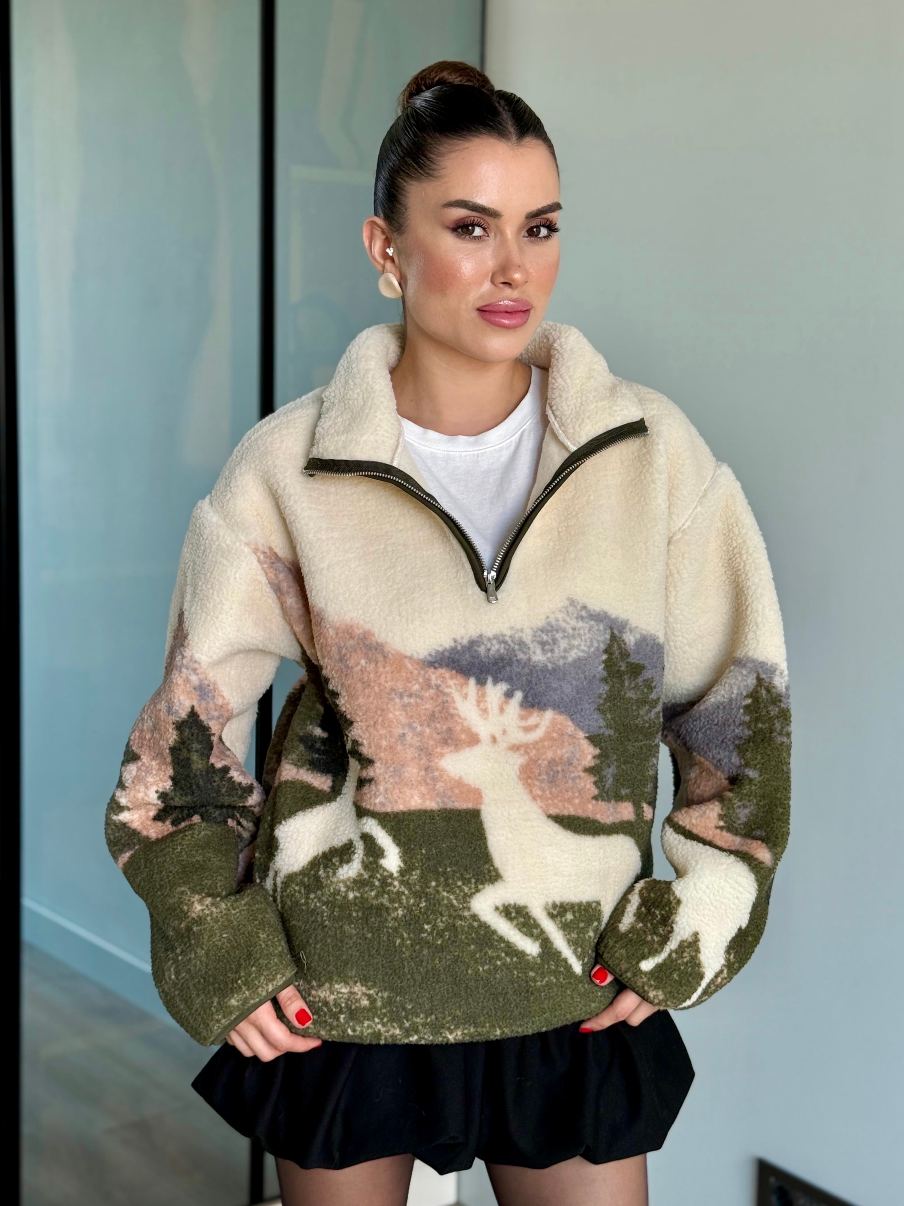 Peluş Polar - yeşil