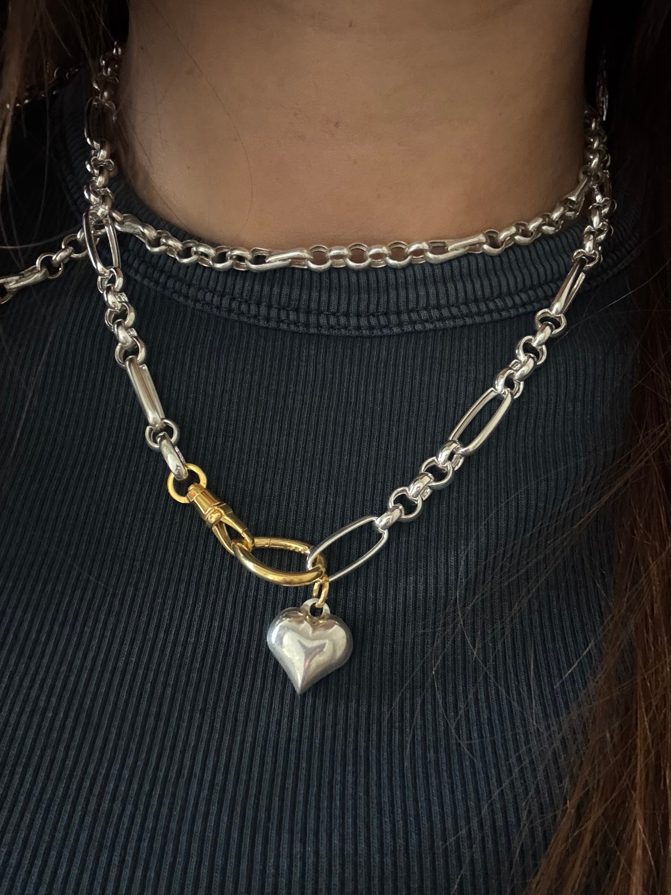 Heartlock Duo Necklace 