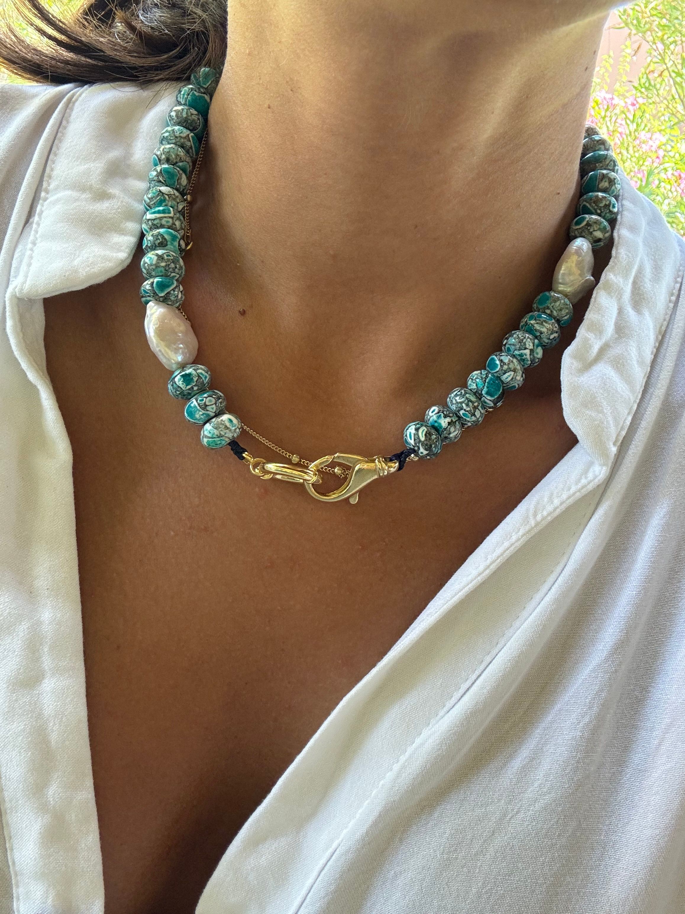 Apatit Stone Necklace 