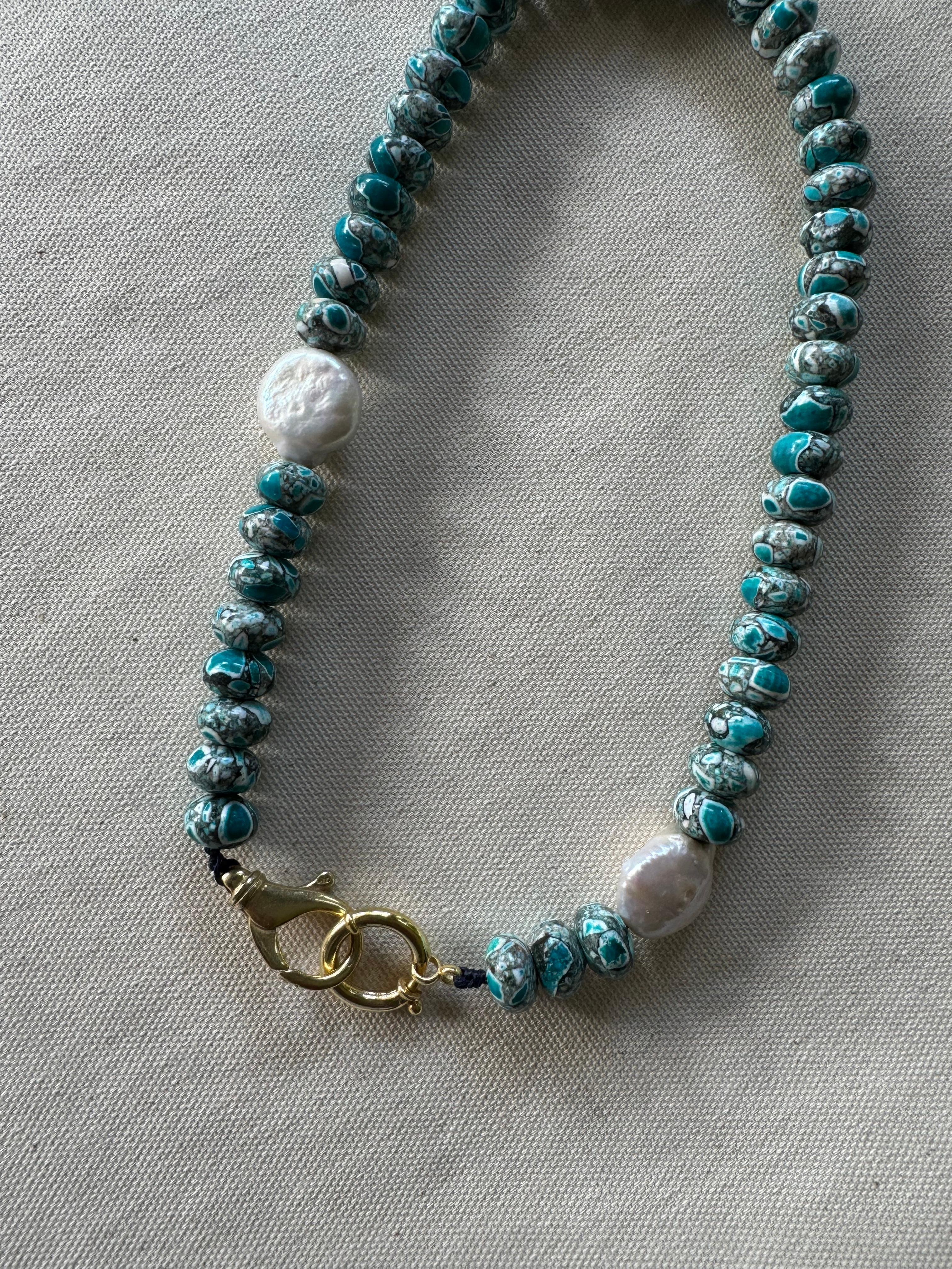 Apatit Stone Necklace 