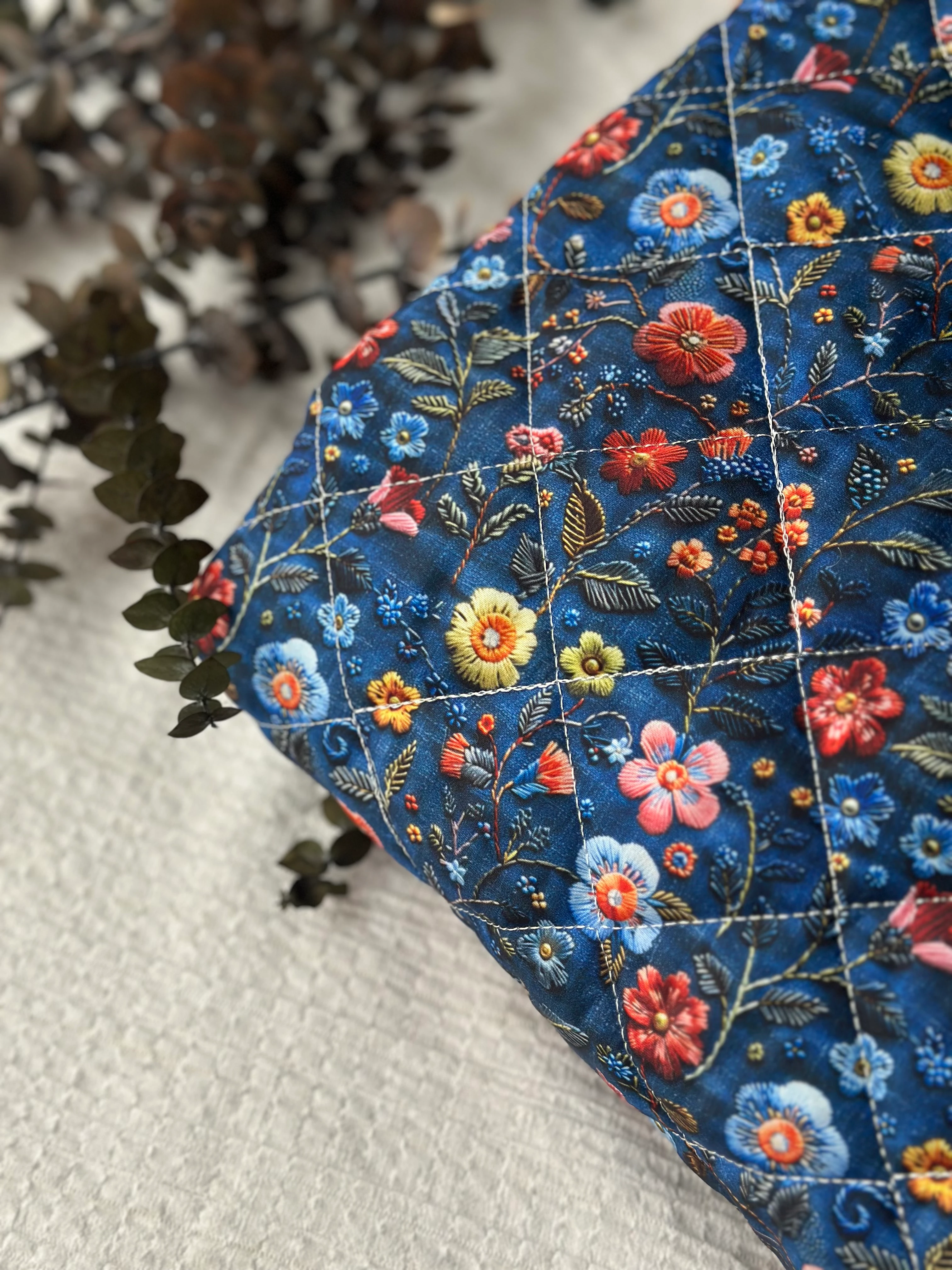 *Hemen teslim* denim rapsody su geçirmez kapitone