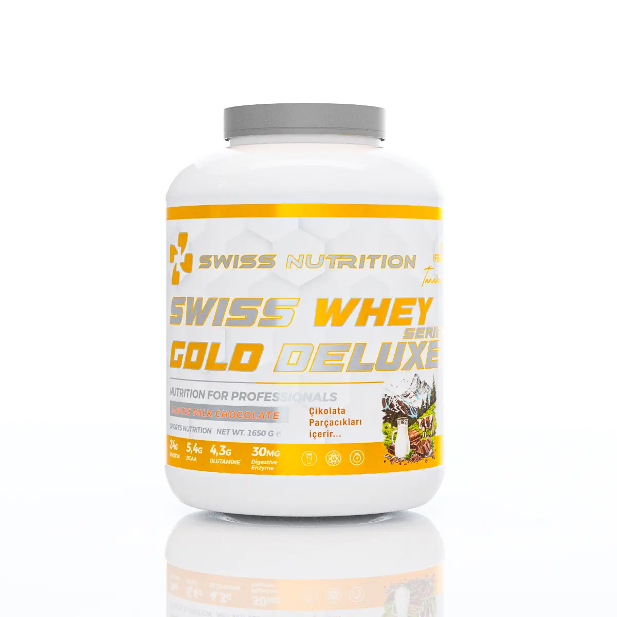 Swiss Whey Gold Deluxe Series 1650 Gram - 55 Servis