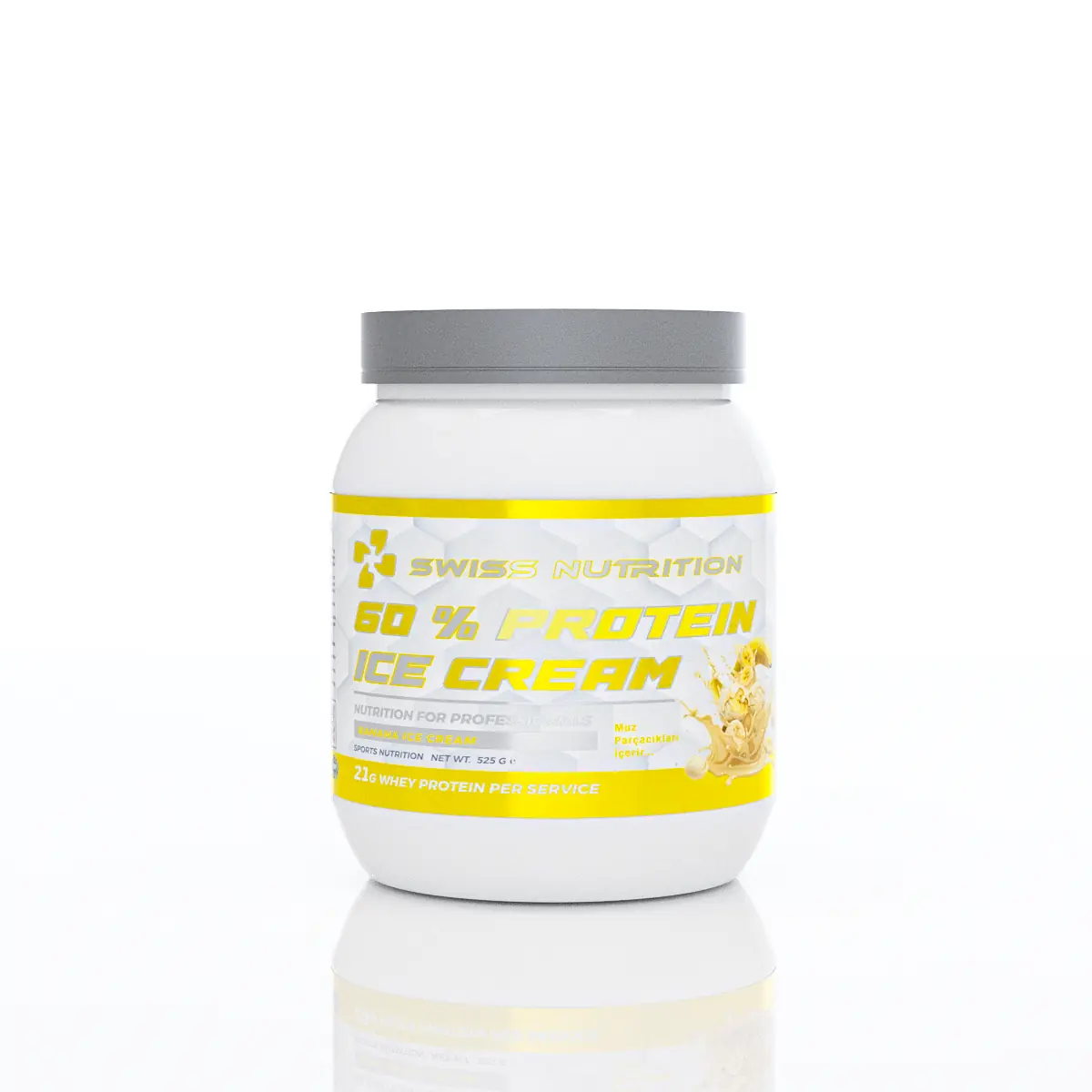 Swiss %60 Protein Ice Cream - Muz