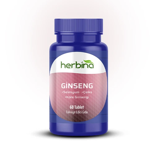 Kore Ginseng + Selenyum + Çinko 60 Tablet