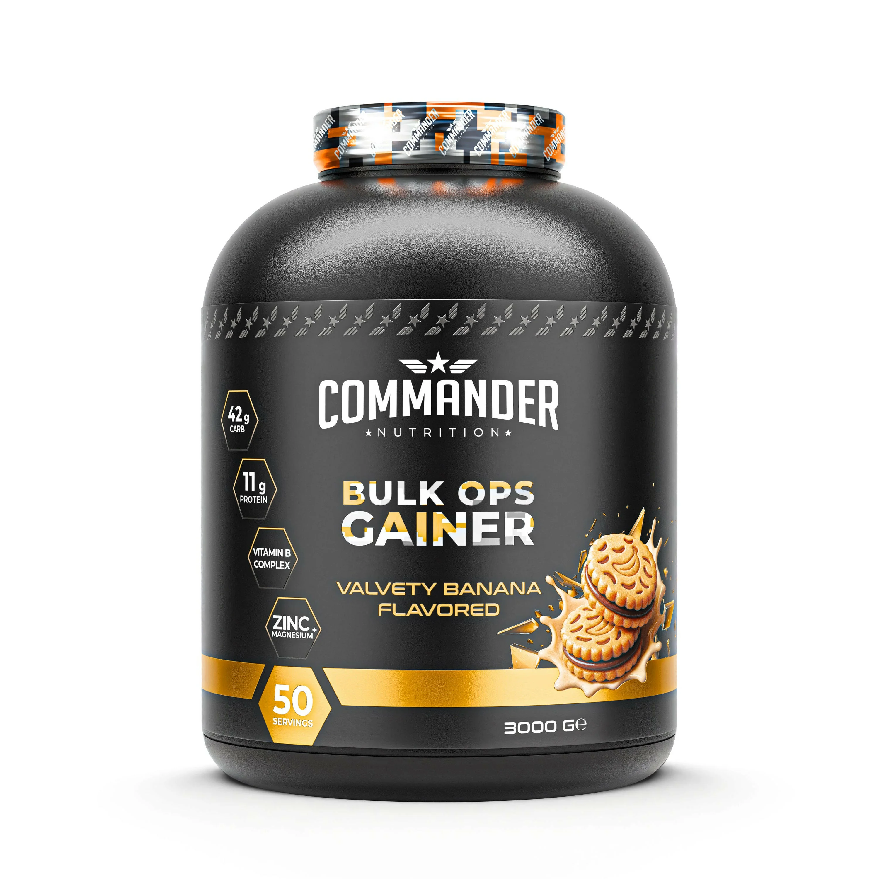 Bulk Ops Gainer 3000g (50 Servis)