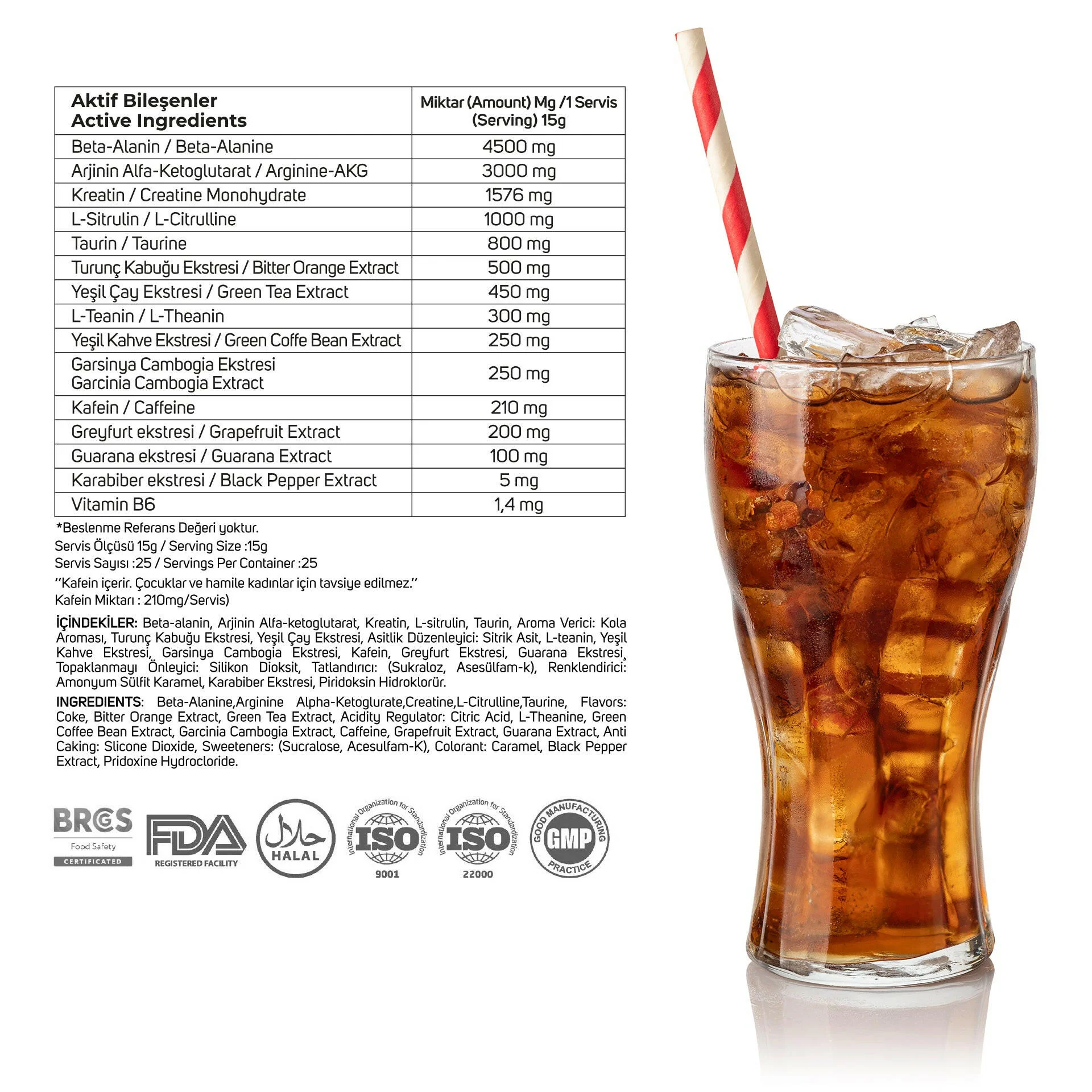 Overthrow Pre-Workout 375g (25 Servis)