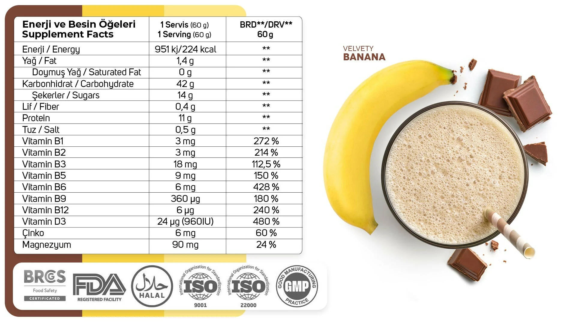 Bulk Ops Gainer 3000g (50 Servis)